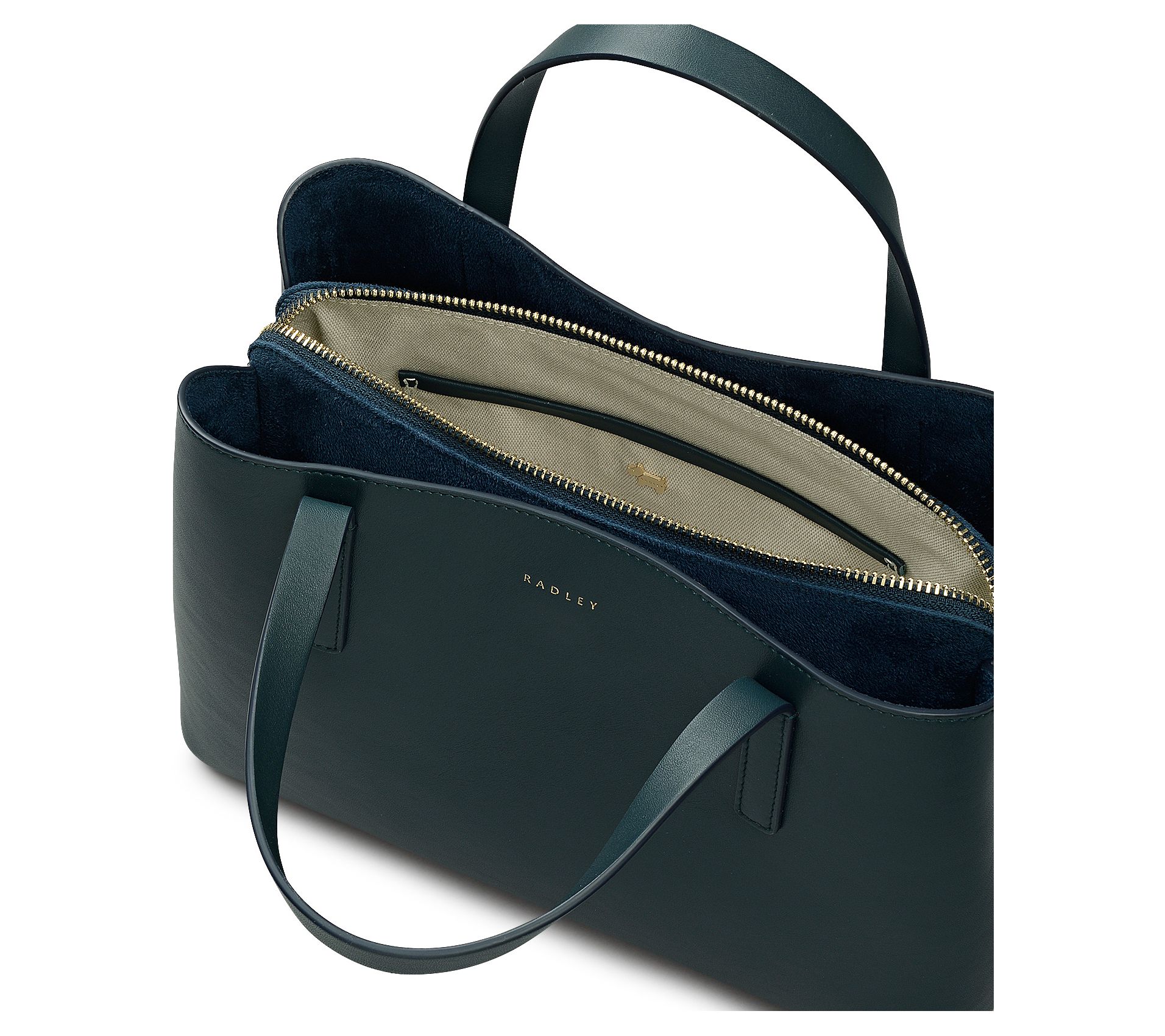 RADLEY London Dukes Place Medium Ziptop LeatherSatchel - QVC.com