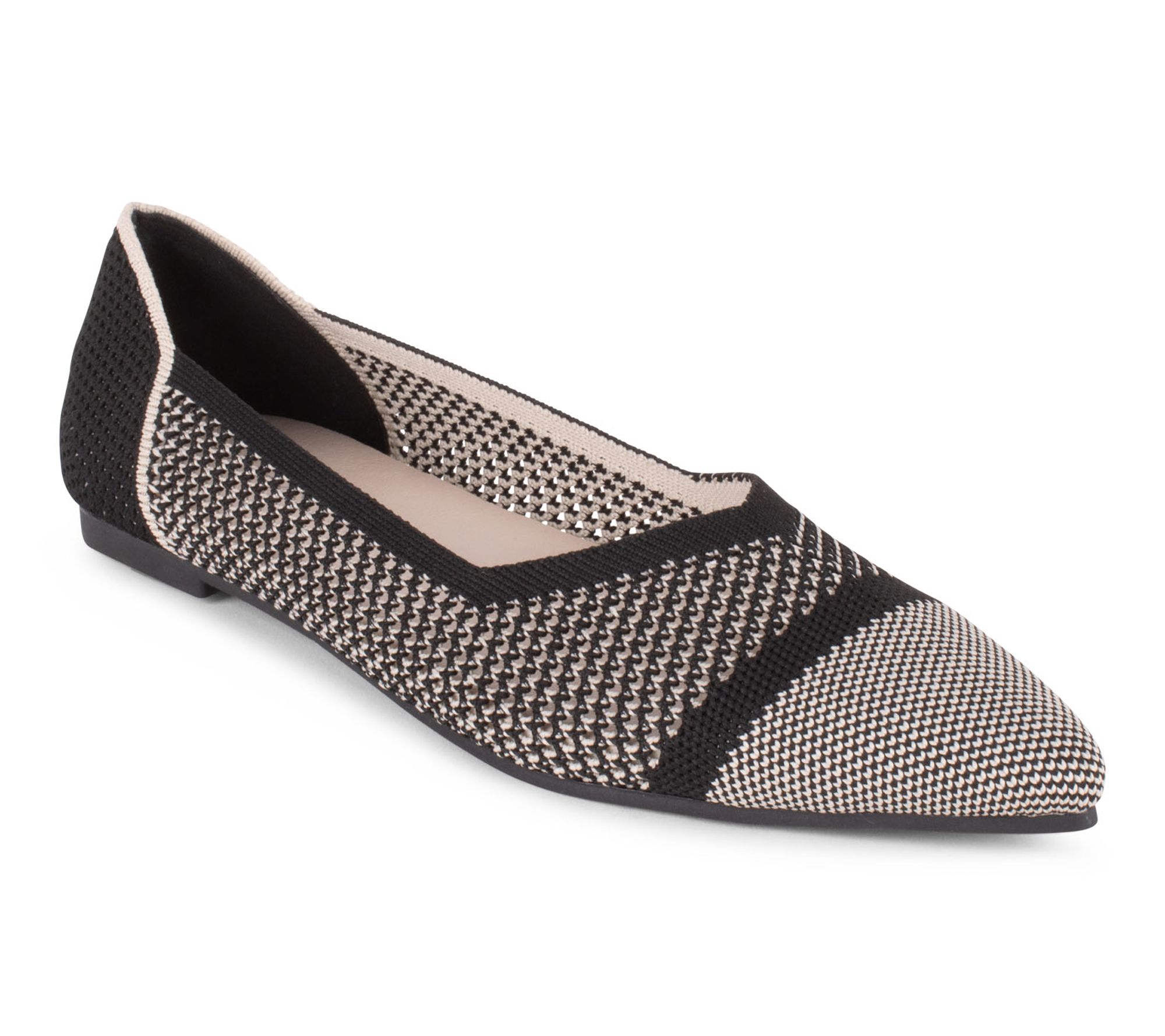 Tahari Two Toned Flat - Antigua