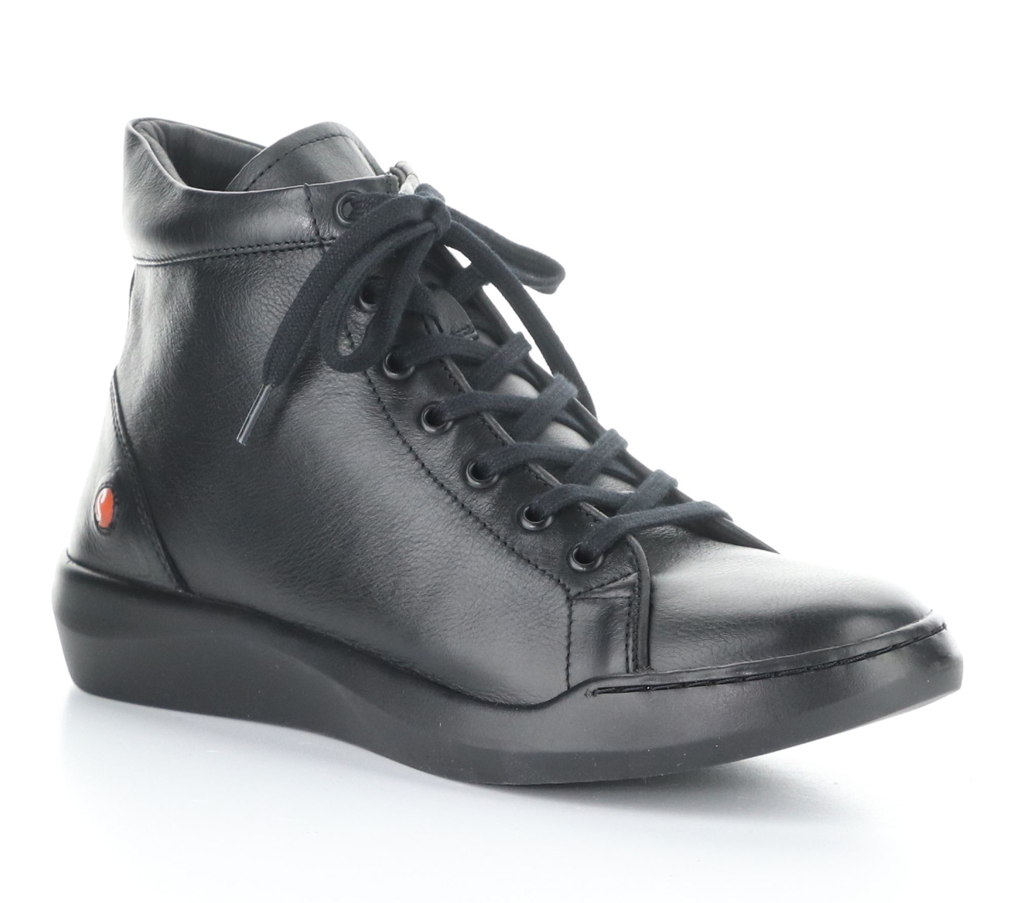 Softino'S Smooth Leather High Top Sneakers