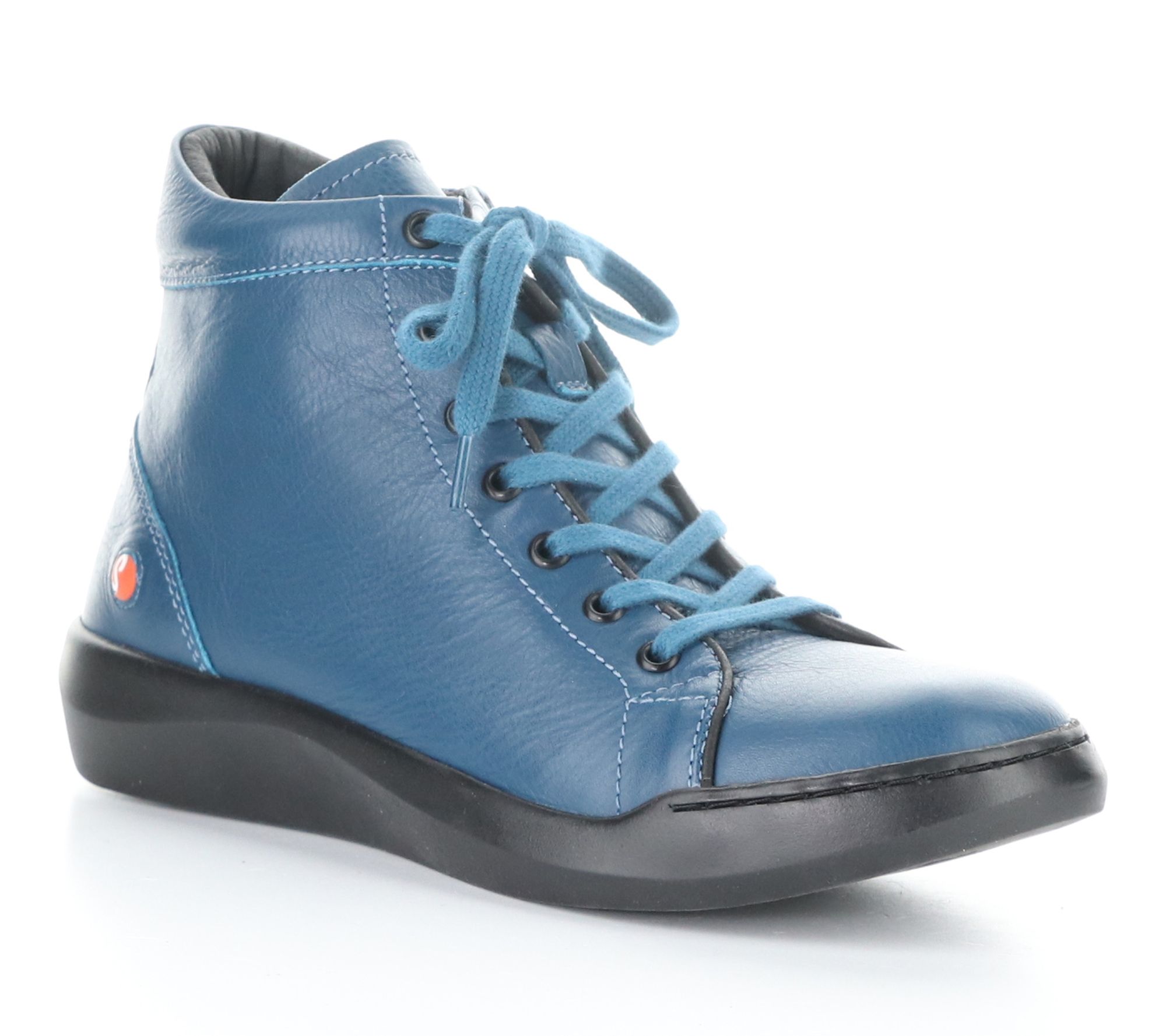 Softino'S Smooth Leather High Top Sneakers