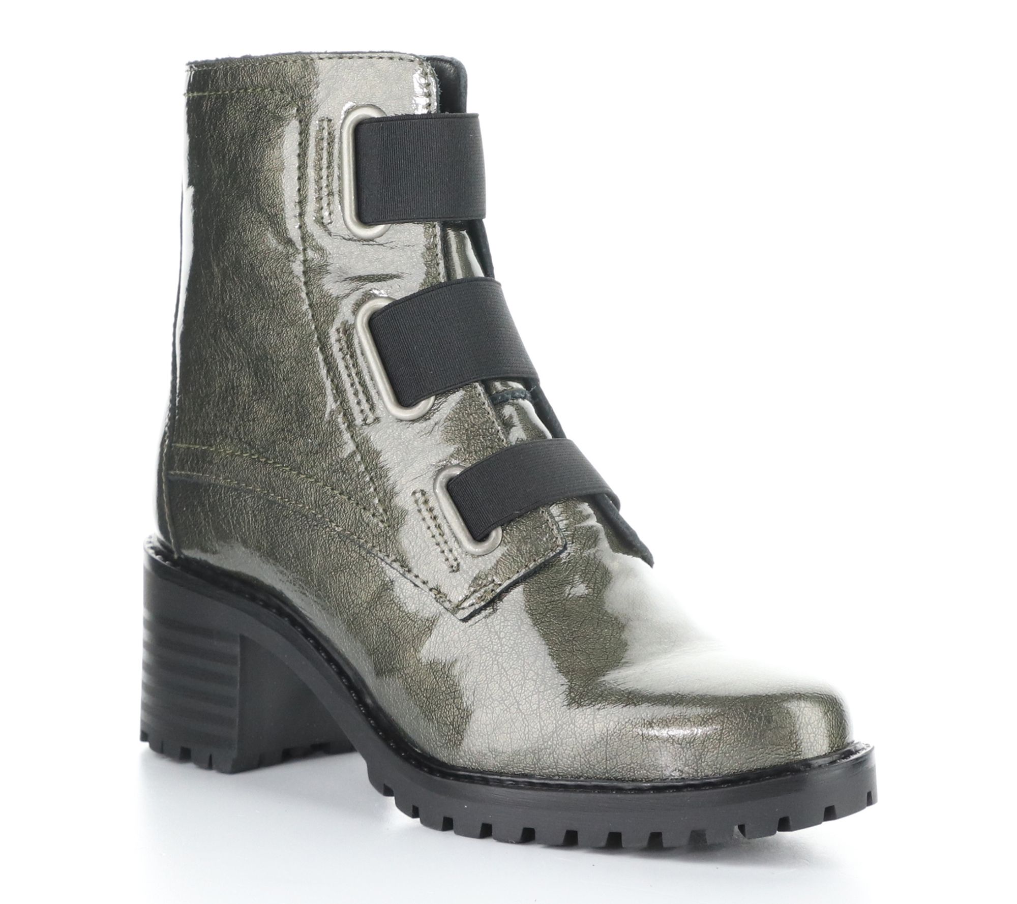 Bos. & Co. Winter Mascara Patent Leather Side Zip Boot - Indie