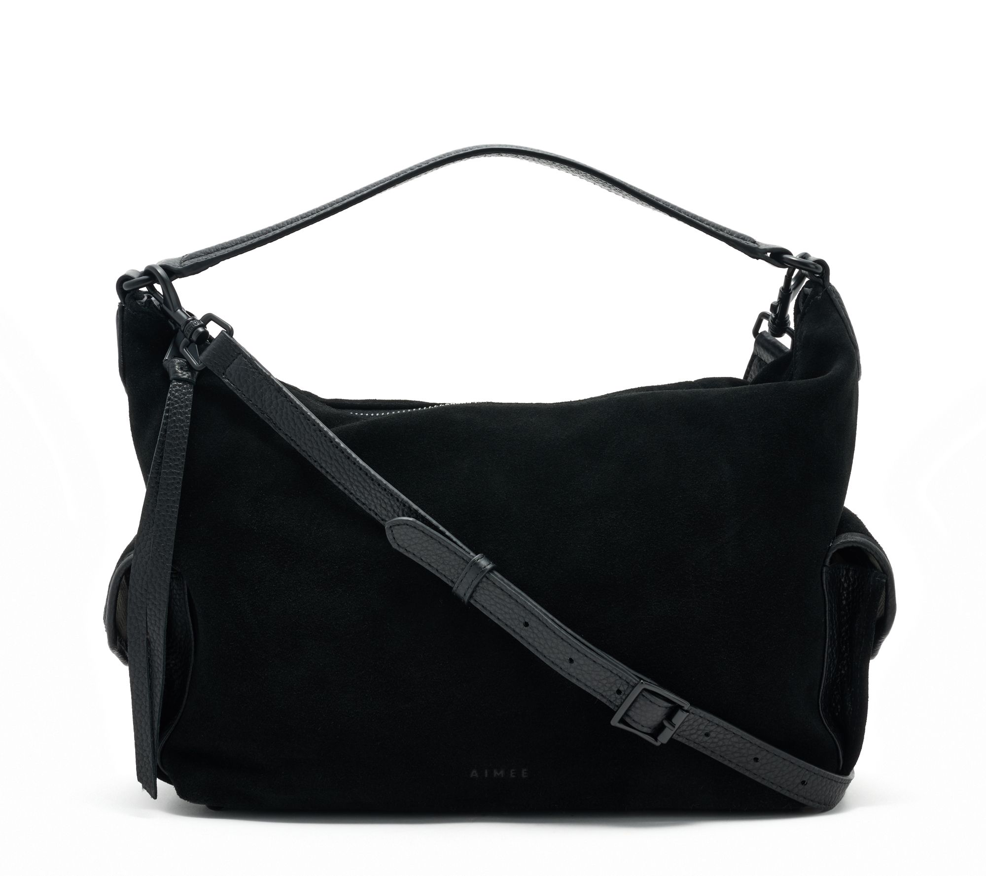 "As Is" Aimee Kestenberg Bal Harbour Leather Shoulder Bag