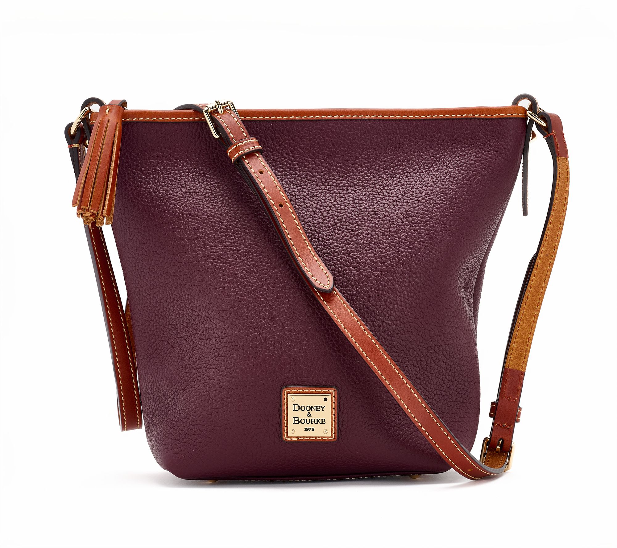 "As Is" Dooney & Bourke Pebble Leather Hobo Crossbody