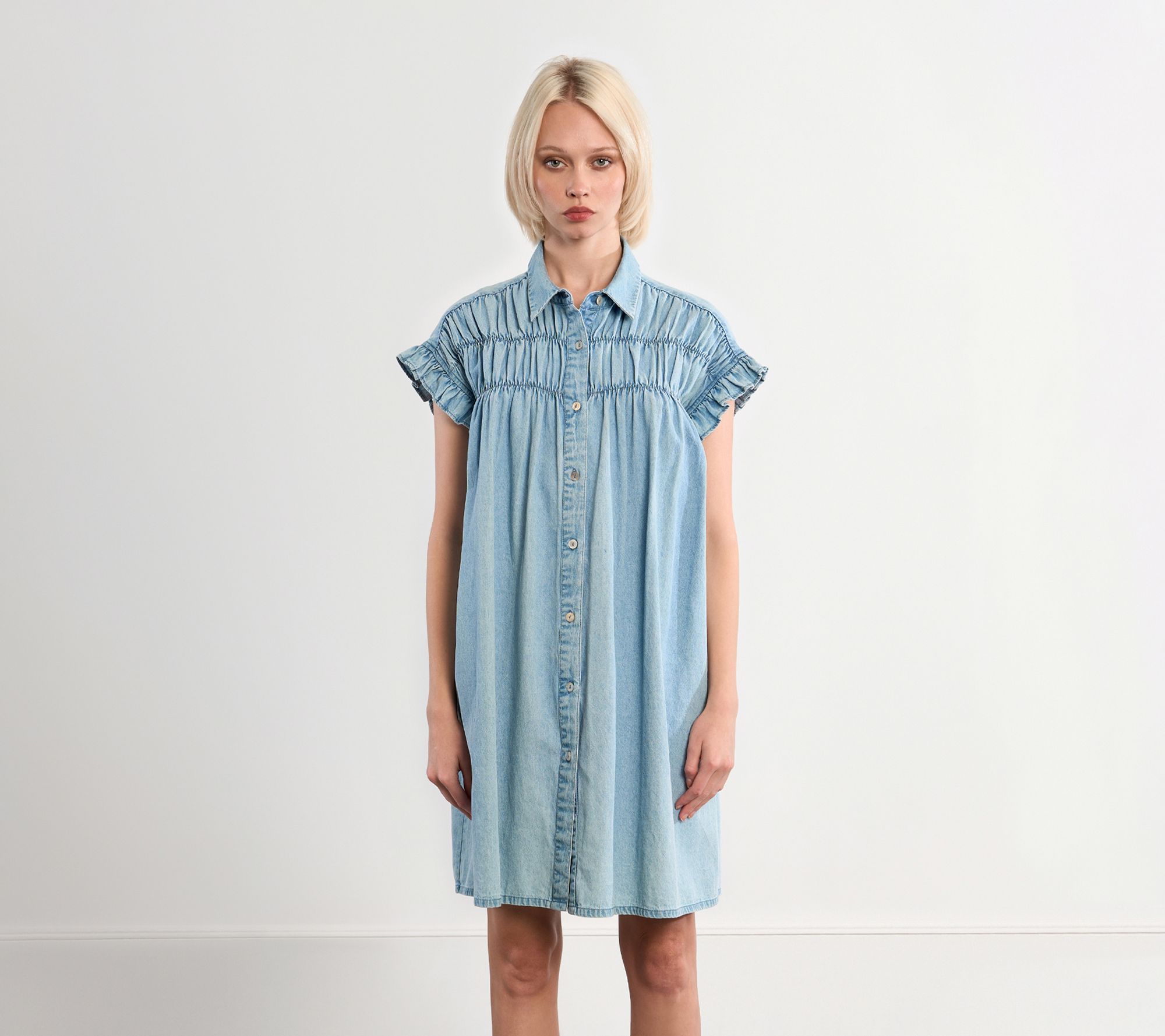 Molly Bracken Oversized Denim Dress