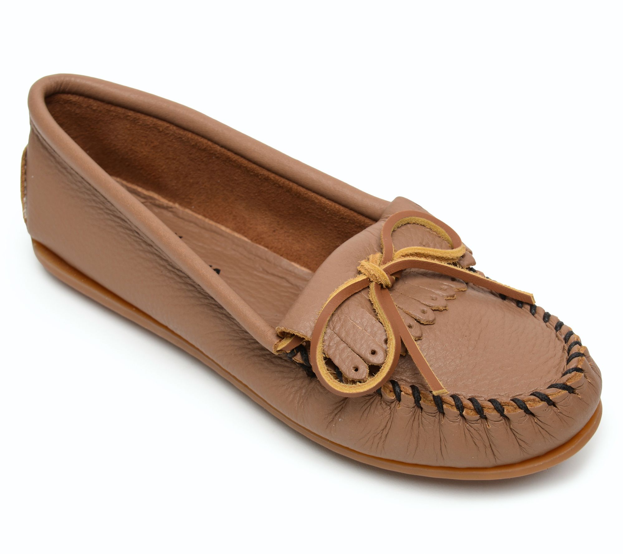 Minnetonka Deerskin Moccasins - Kilty