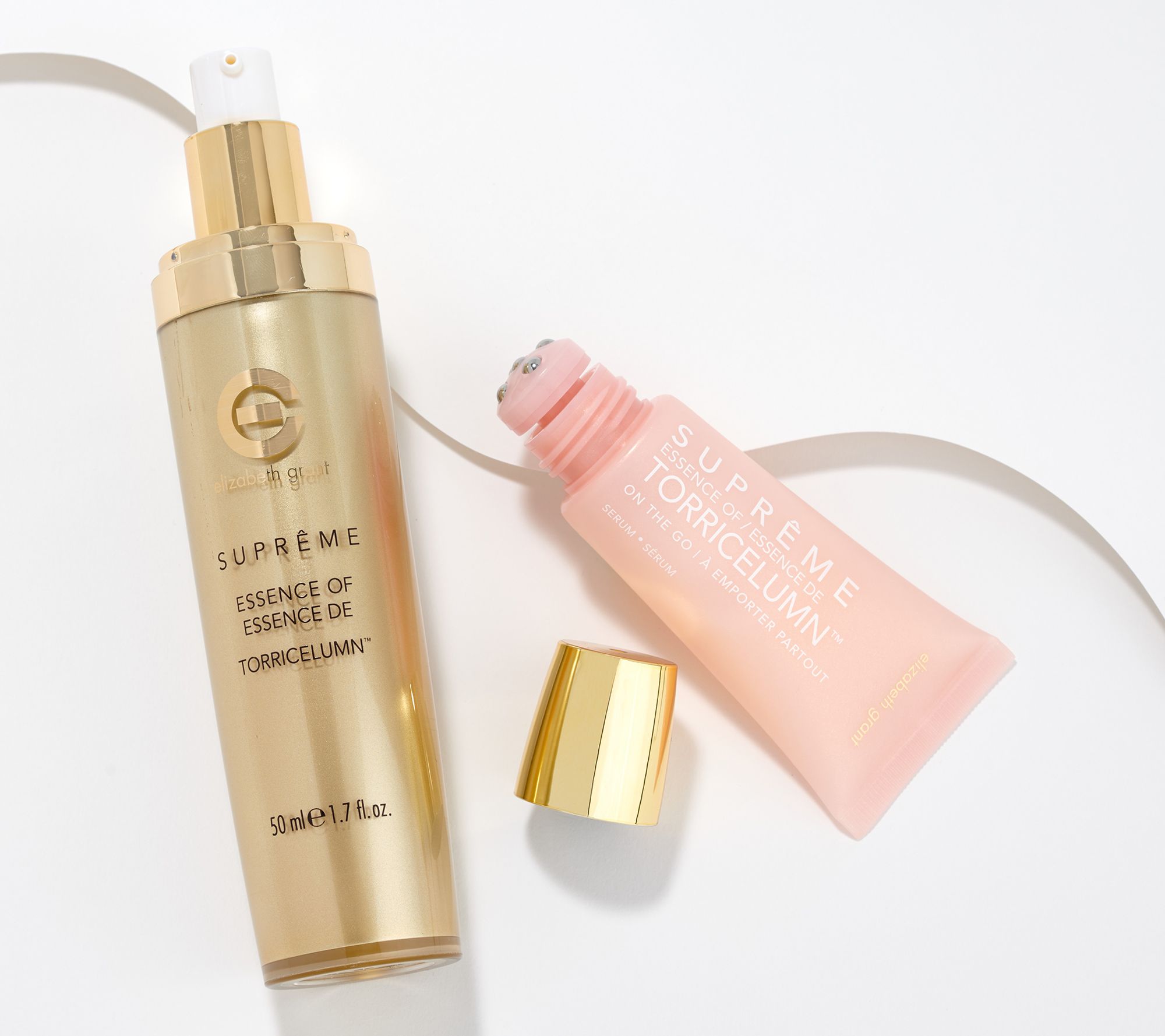Elizabeth Grant Supreme Essence Of Torricelumn Serum Home And Away 2 Pc Set Qvc Com