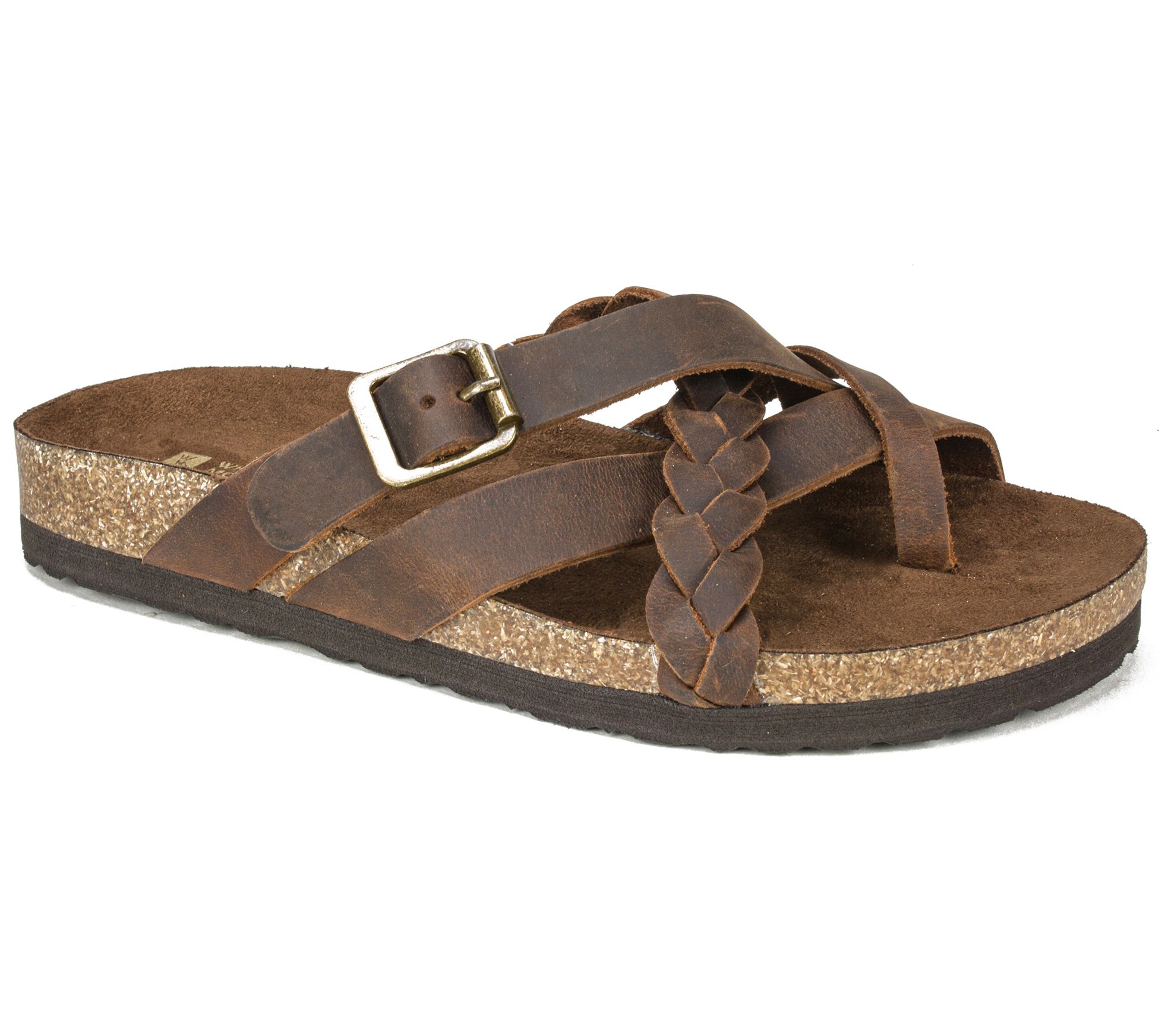 White Mountain Leather Sandals - Harrington