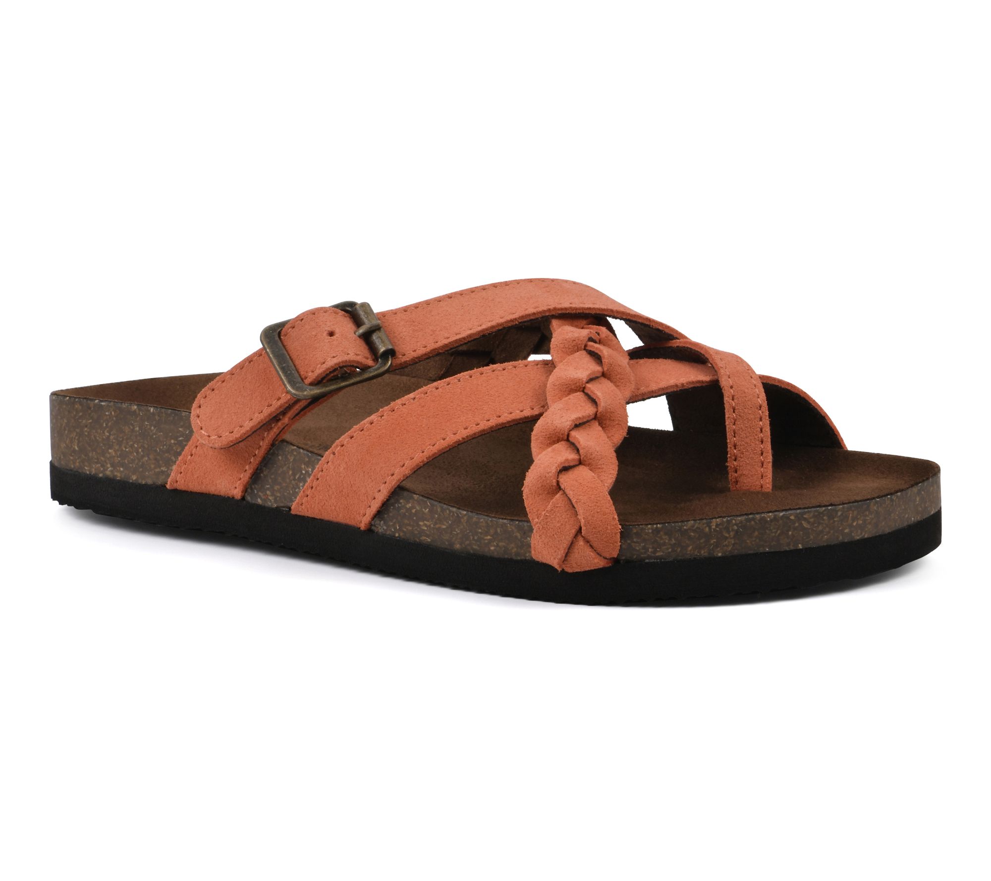 White Mountain Leather Sandals - Harrington
