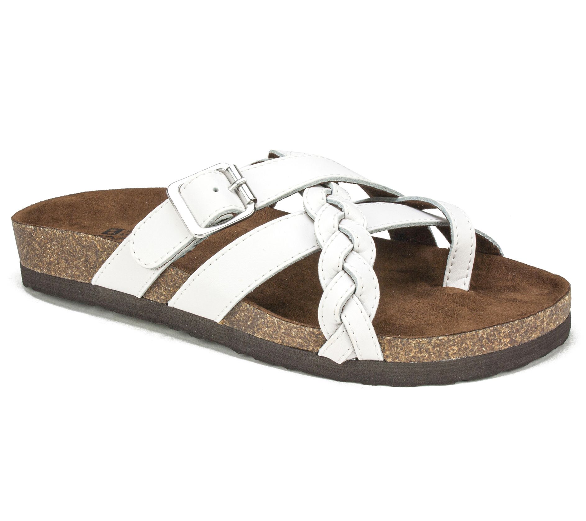 White Mountain Leather Sandals - Harrington