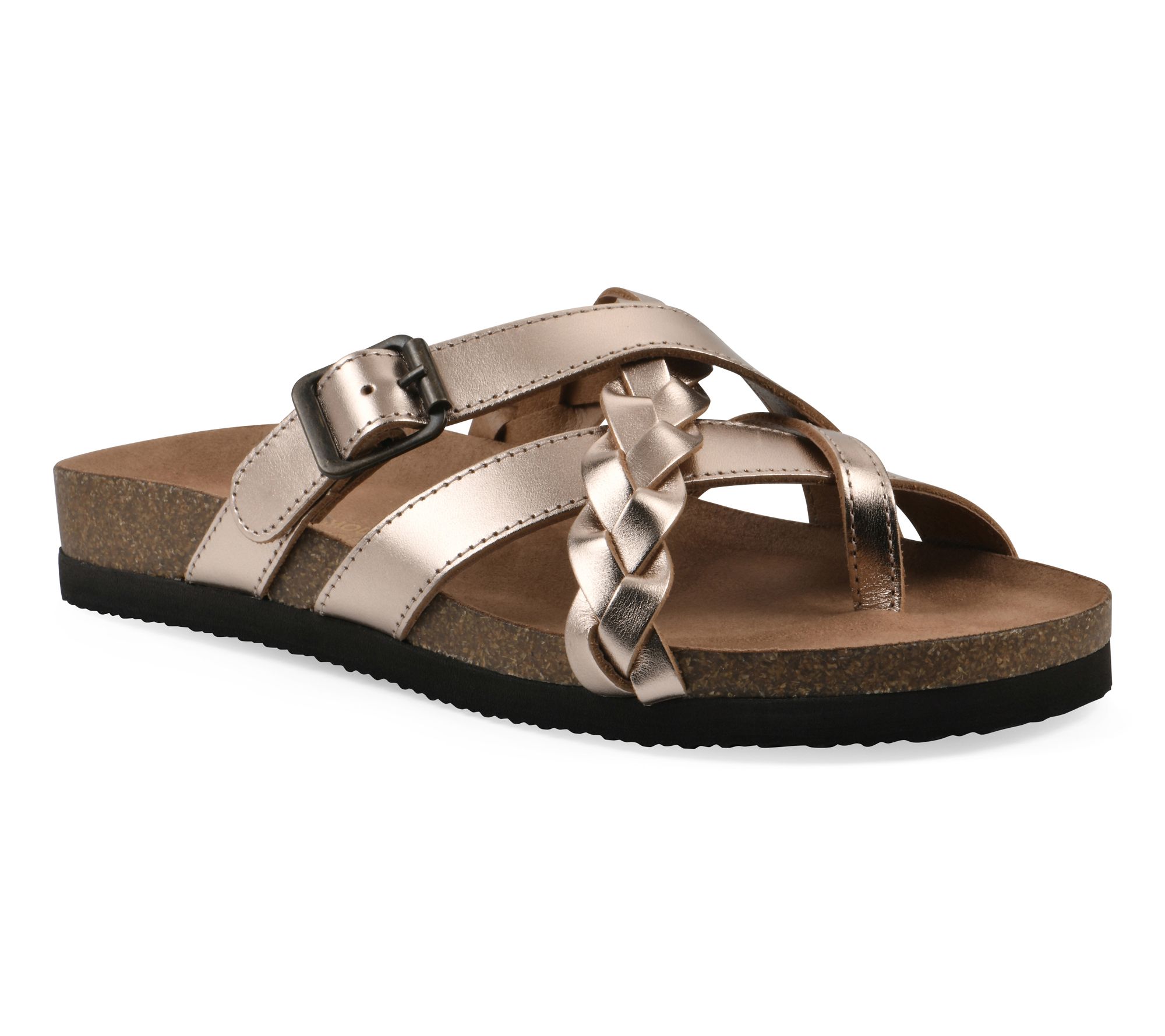 White Mountain Leather Sandals - Harrington