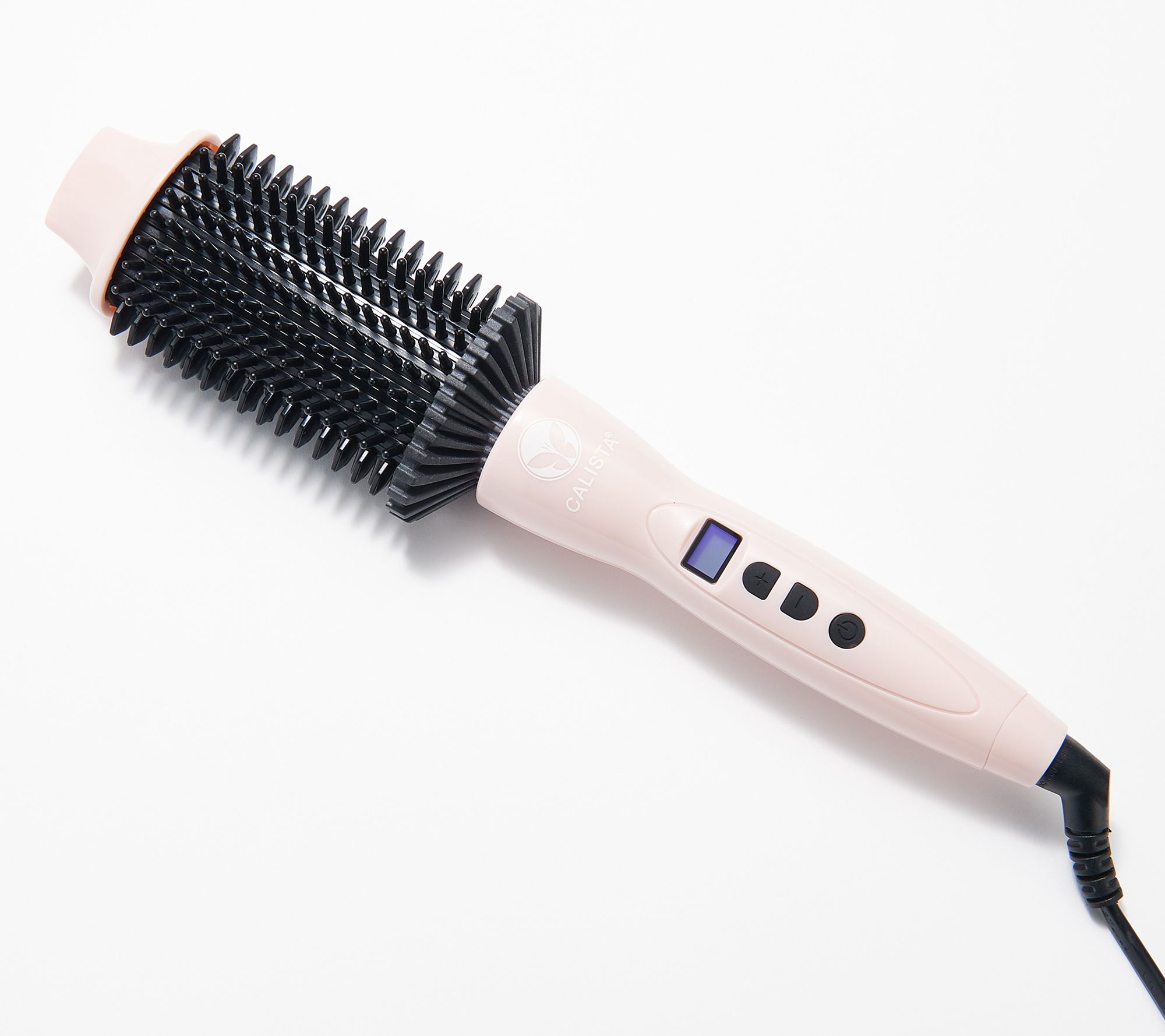 Calista Oval Perfecter Heated Volumizing Brush with Bag - QVC.com
