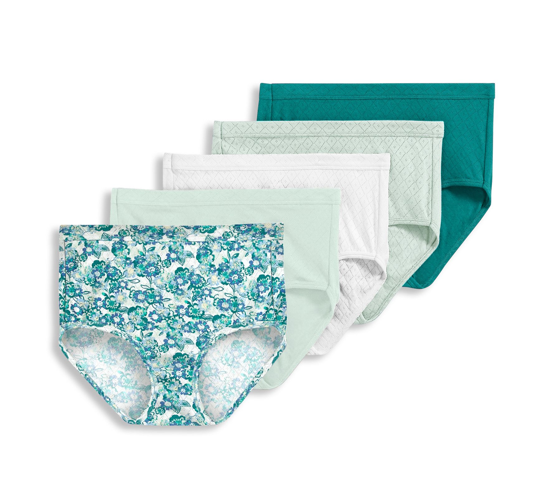 Jockey Elance Breathe Cotton Brief Panties Set Of 5