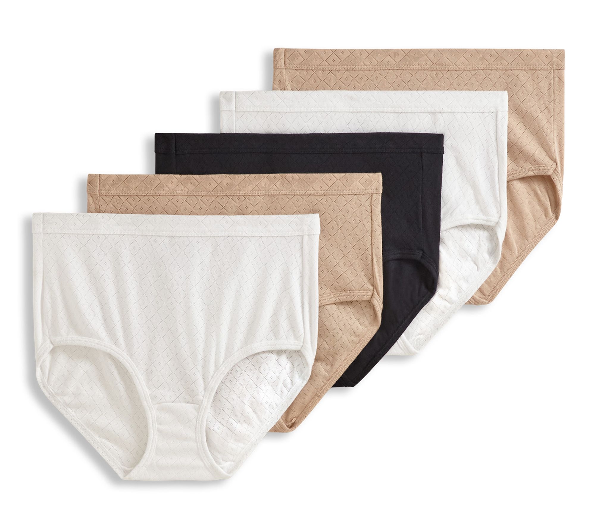 Jockey Elance Breathe Cotton Brief Panties Set Of 5