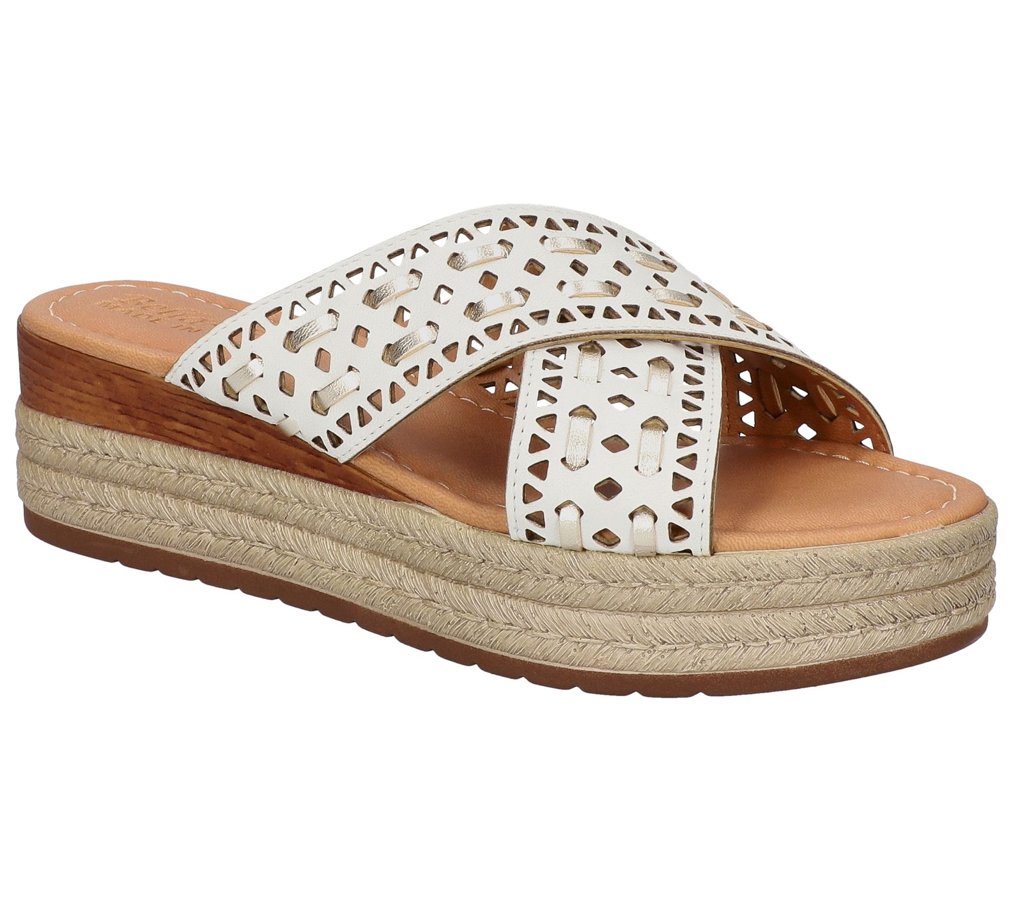 Bella Vita Slide Sandals-Exa-Italy