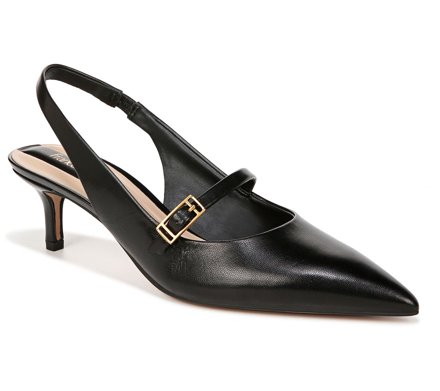 Franco Sarto Slingback Dress Kitten Heel -Khloe