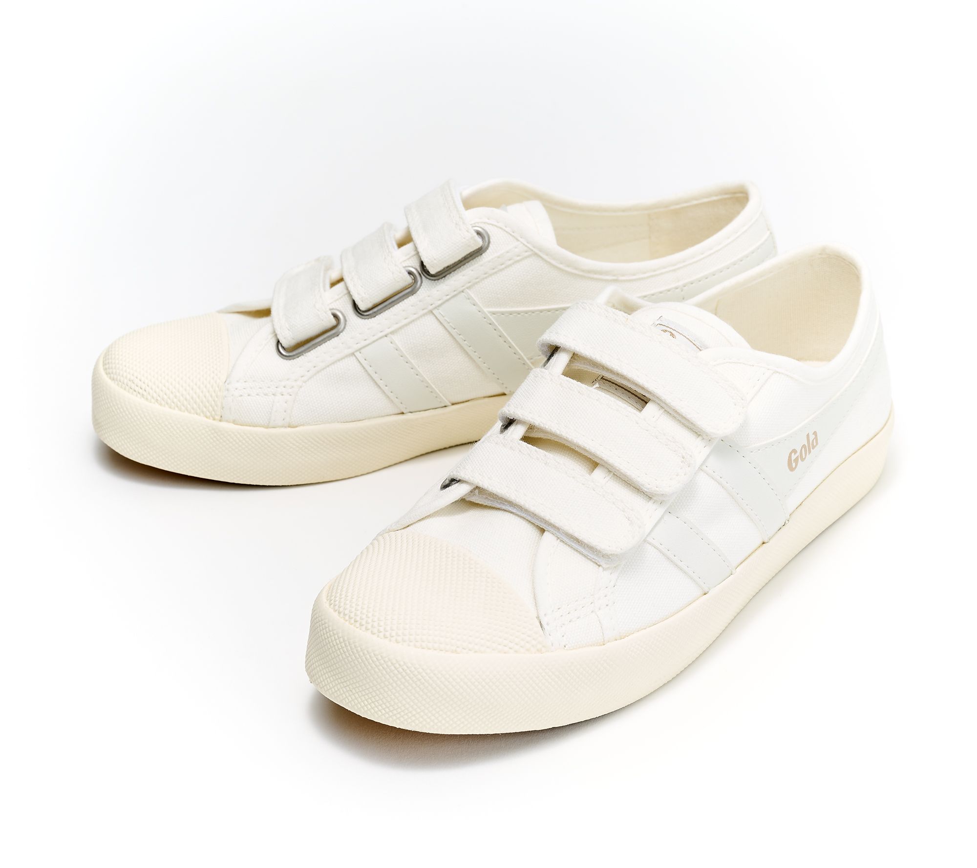 "As Is" Gola Vegan Hook-and- Loop Sneakers- Coastal Strap