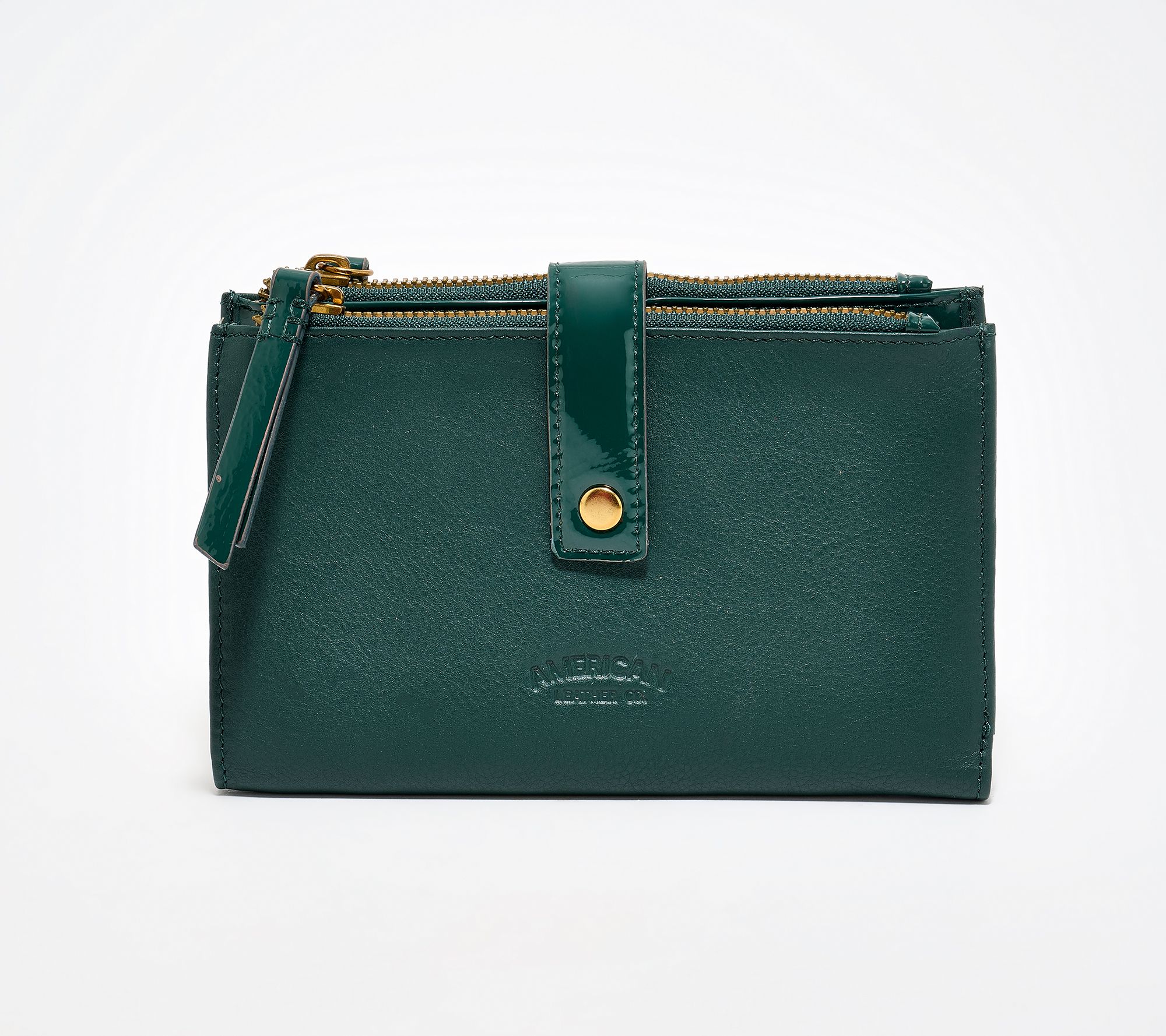 American Leather Co Taylor Leather Wallet Organizer