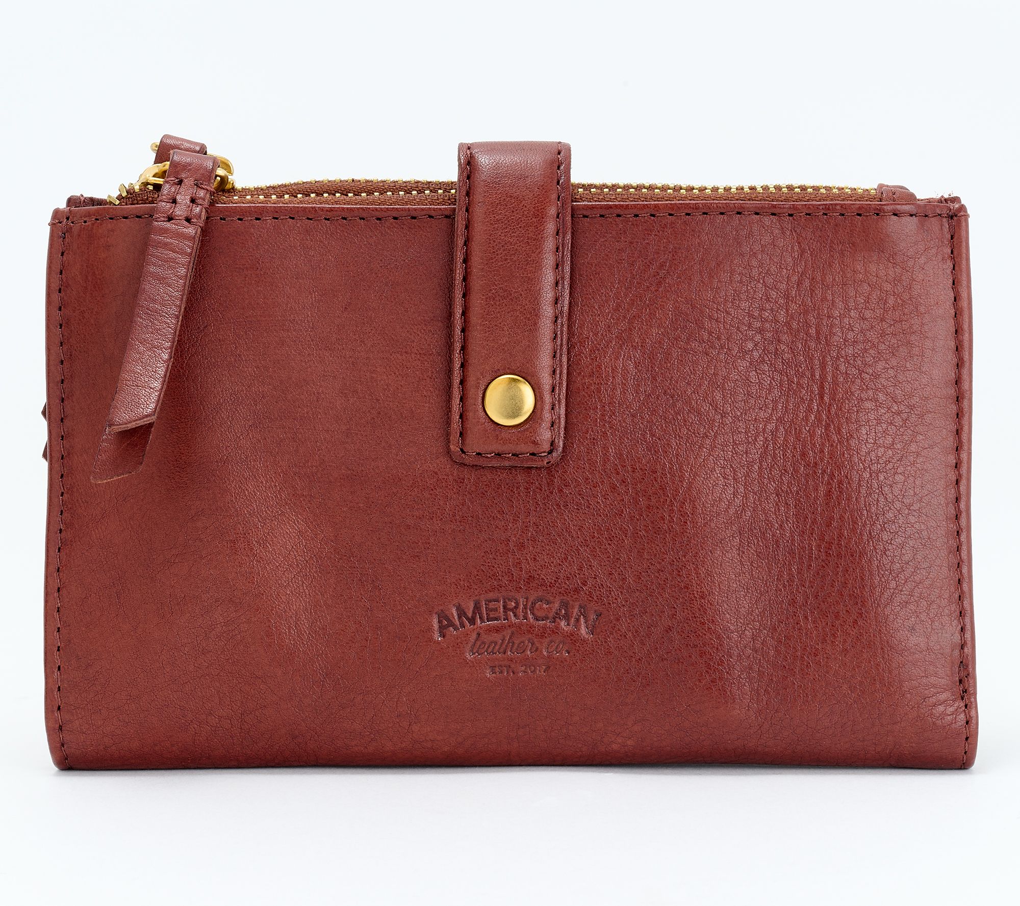 American Leather Co Taylor Leather Wallet Organizer