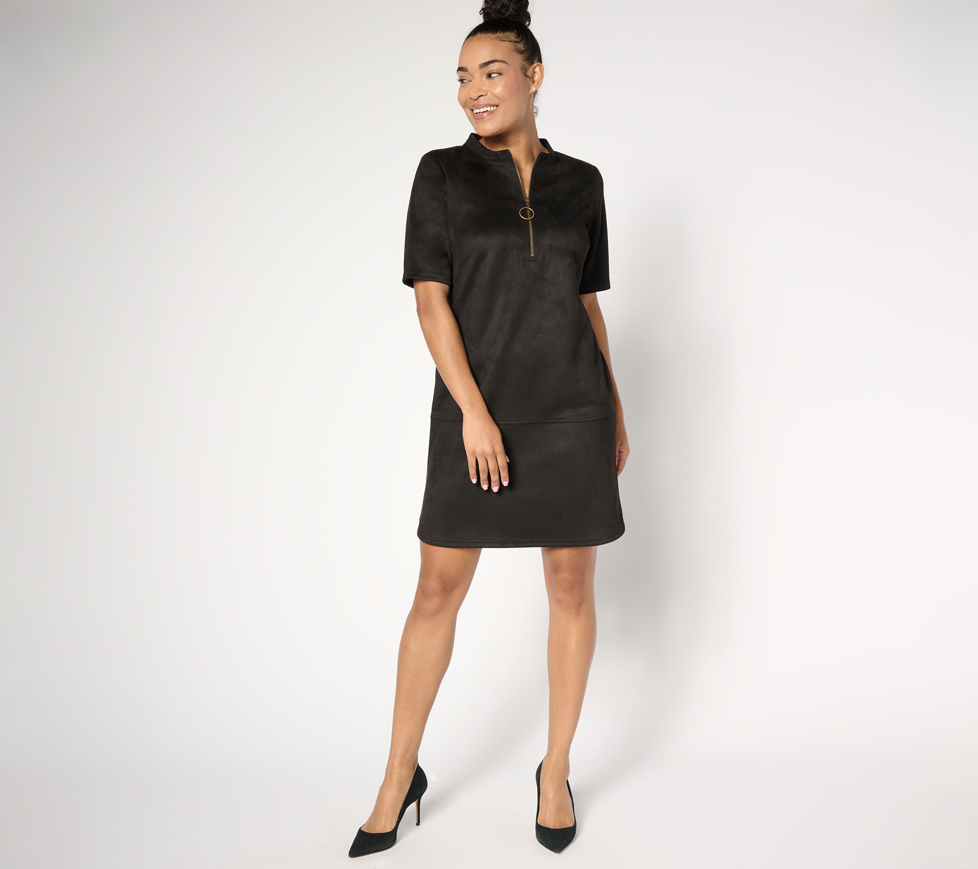 Belle by Kim Gravel Black Dresses QVC