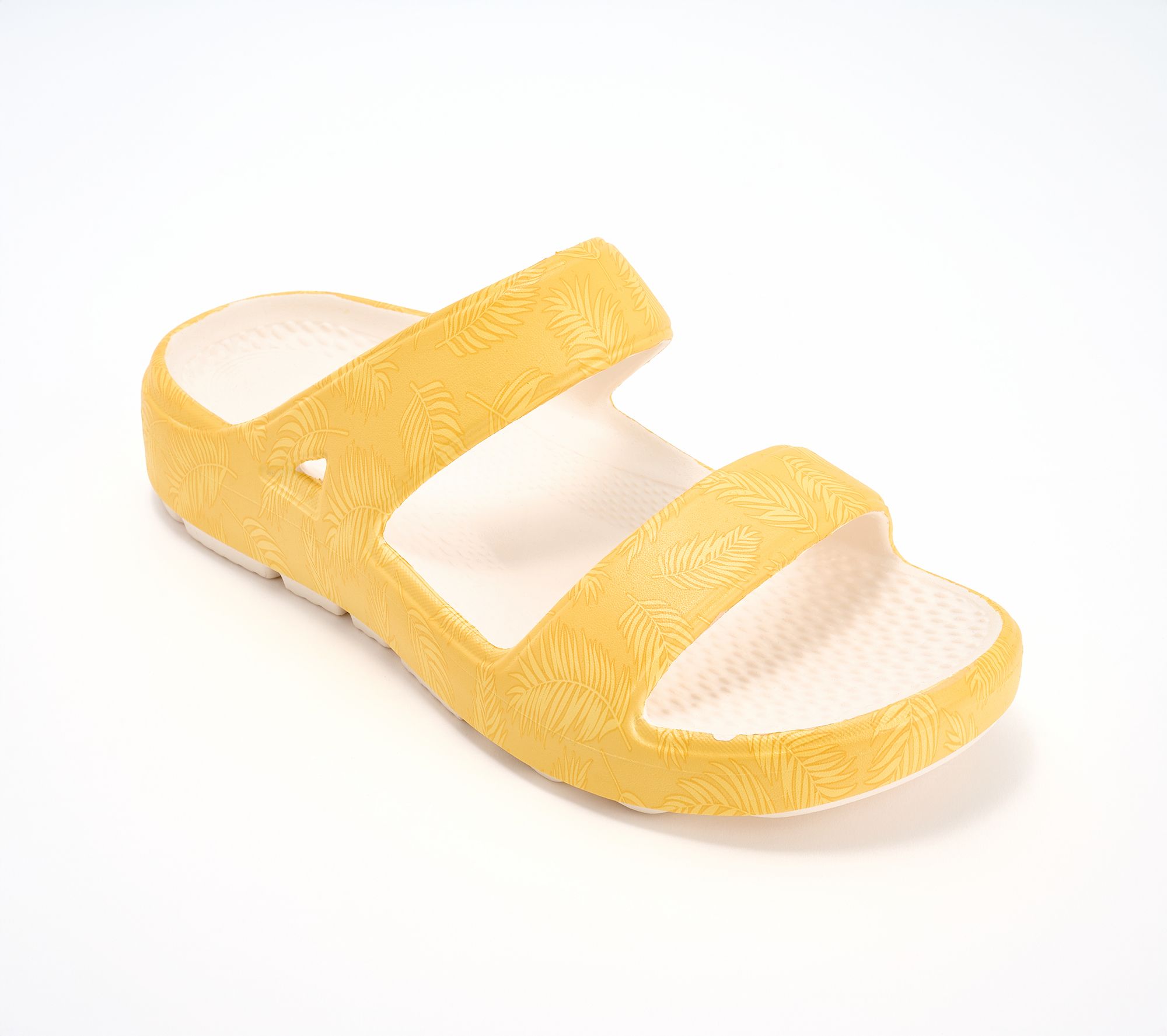 Revitalign Orthotic Double Band Recovery Slides - Fusion Zest Tropical