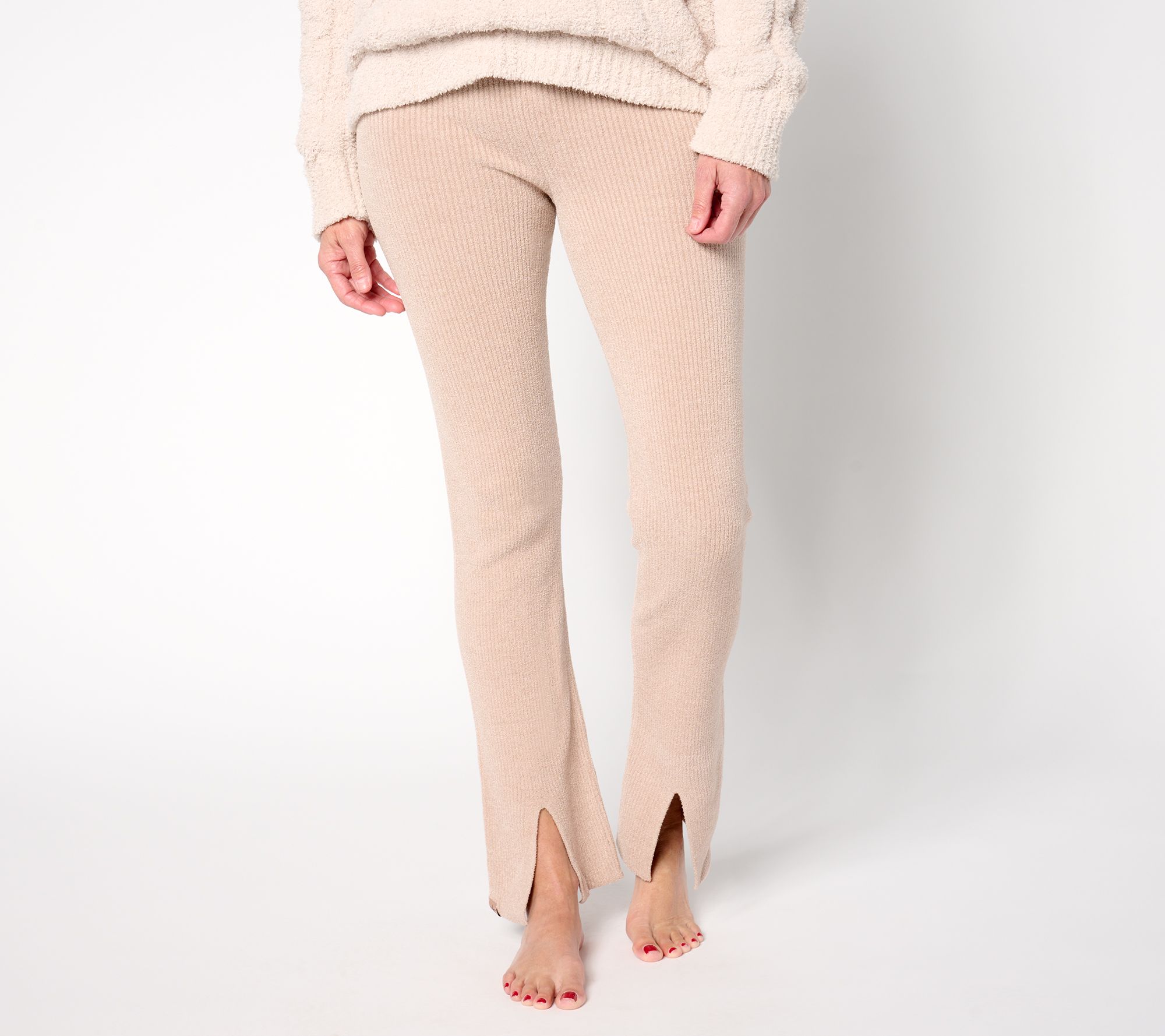 "As Is" Barefoot Dreams CozyChic Ultra Lite Slim Fit Pant