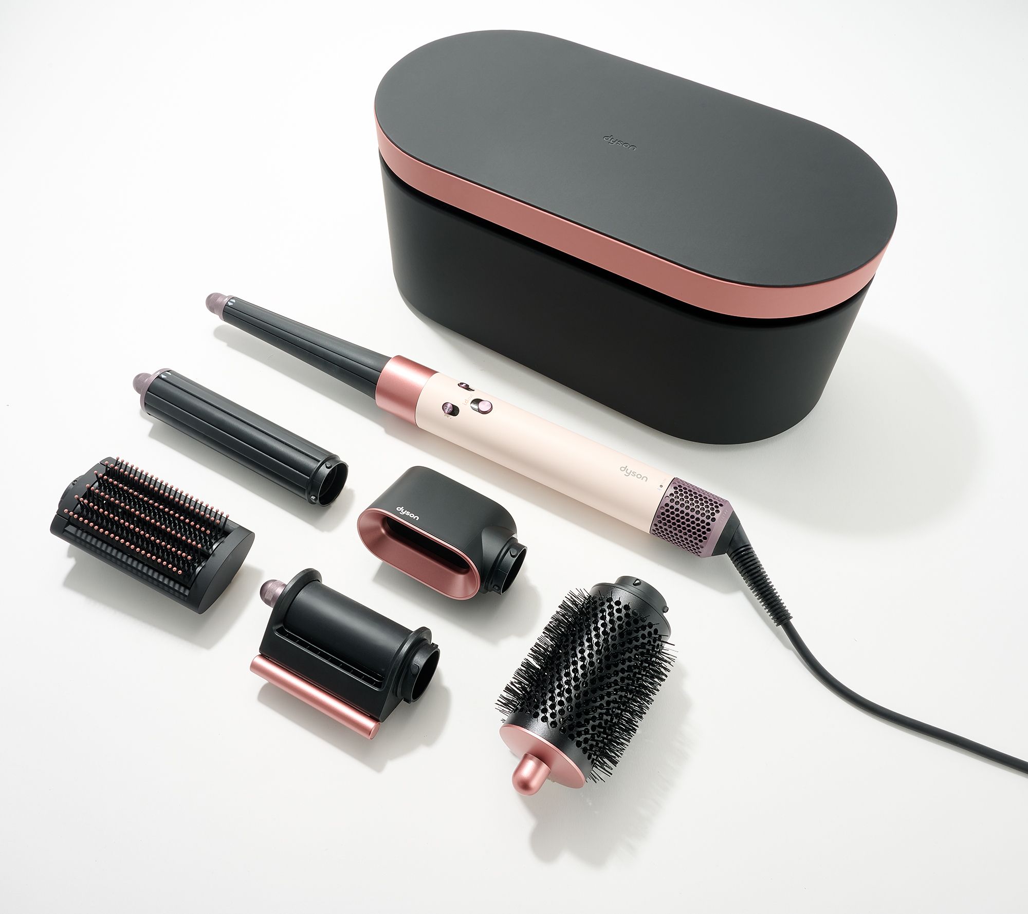 Dyson Airwrap シルバー/ピンク 6アタッチメント ヘアードライヤーアタッチメント 対応Dyson(ダイソン) Airwrap
