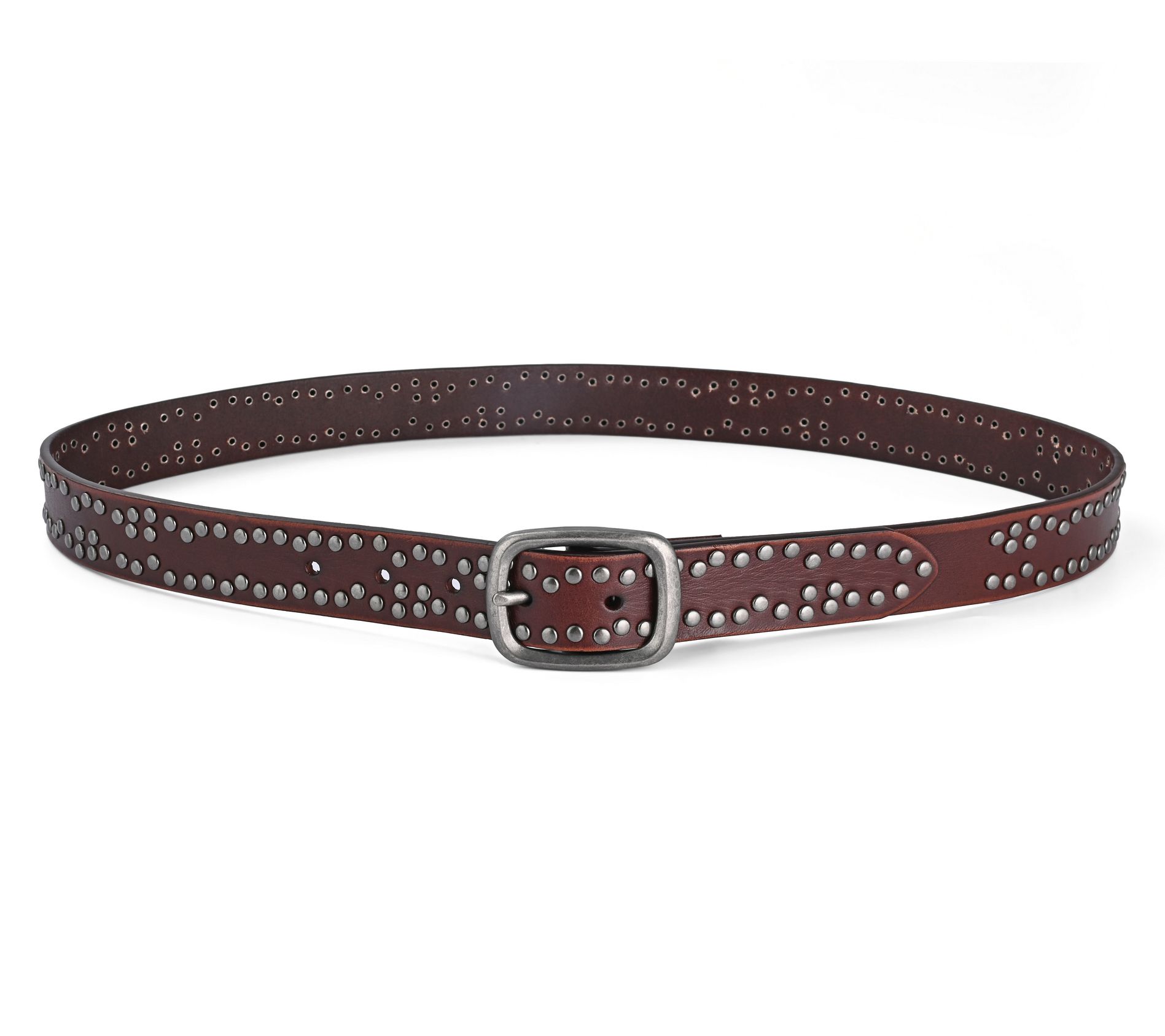 Old Trend Westland Leather Belt - QVC.com