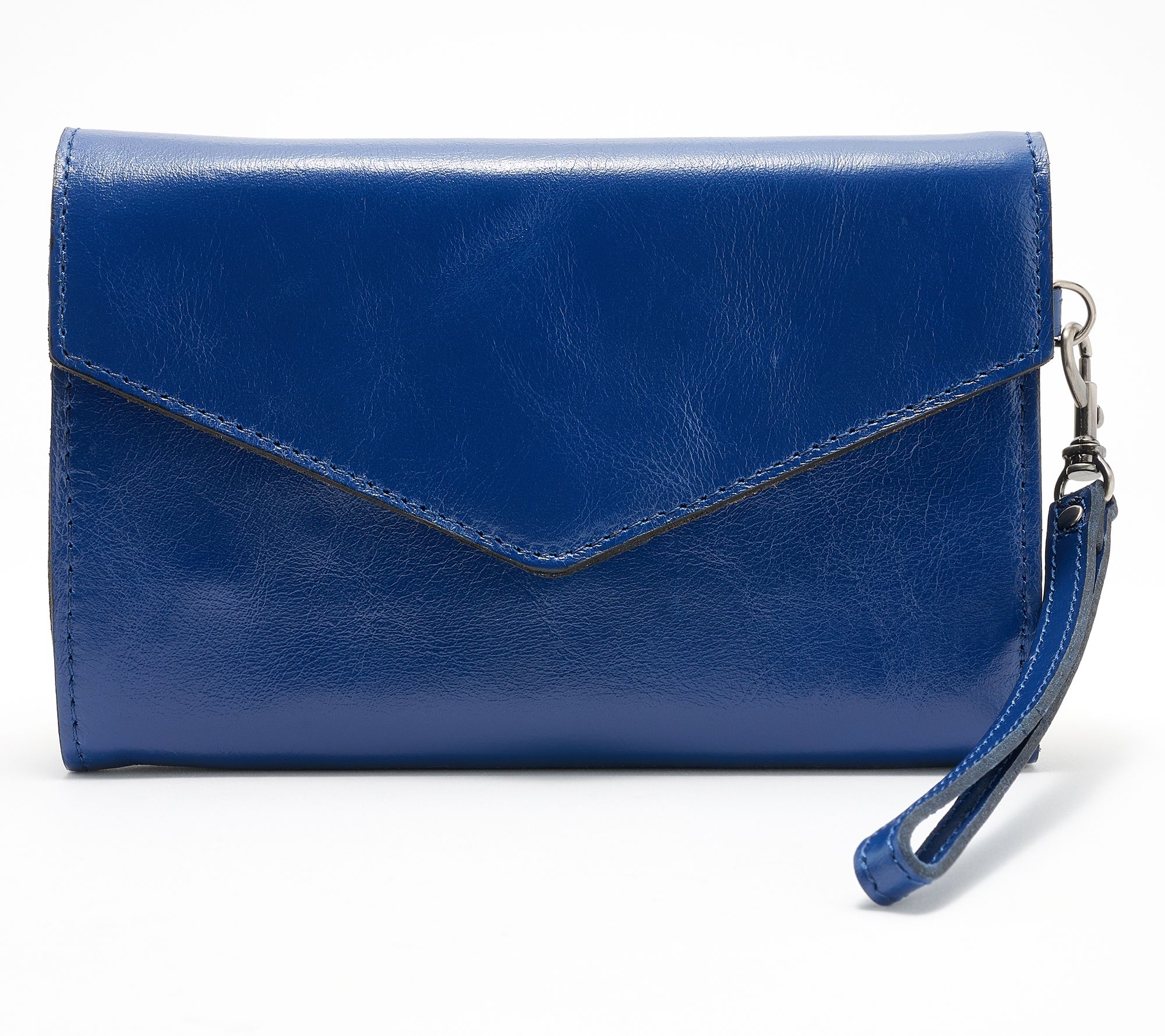 "As Is" Patricia Nash Kaisa Leather Wallet Clutch Wristlet Strap