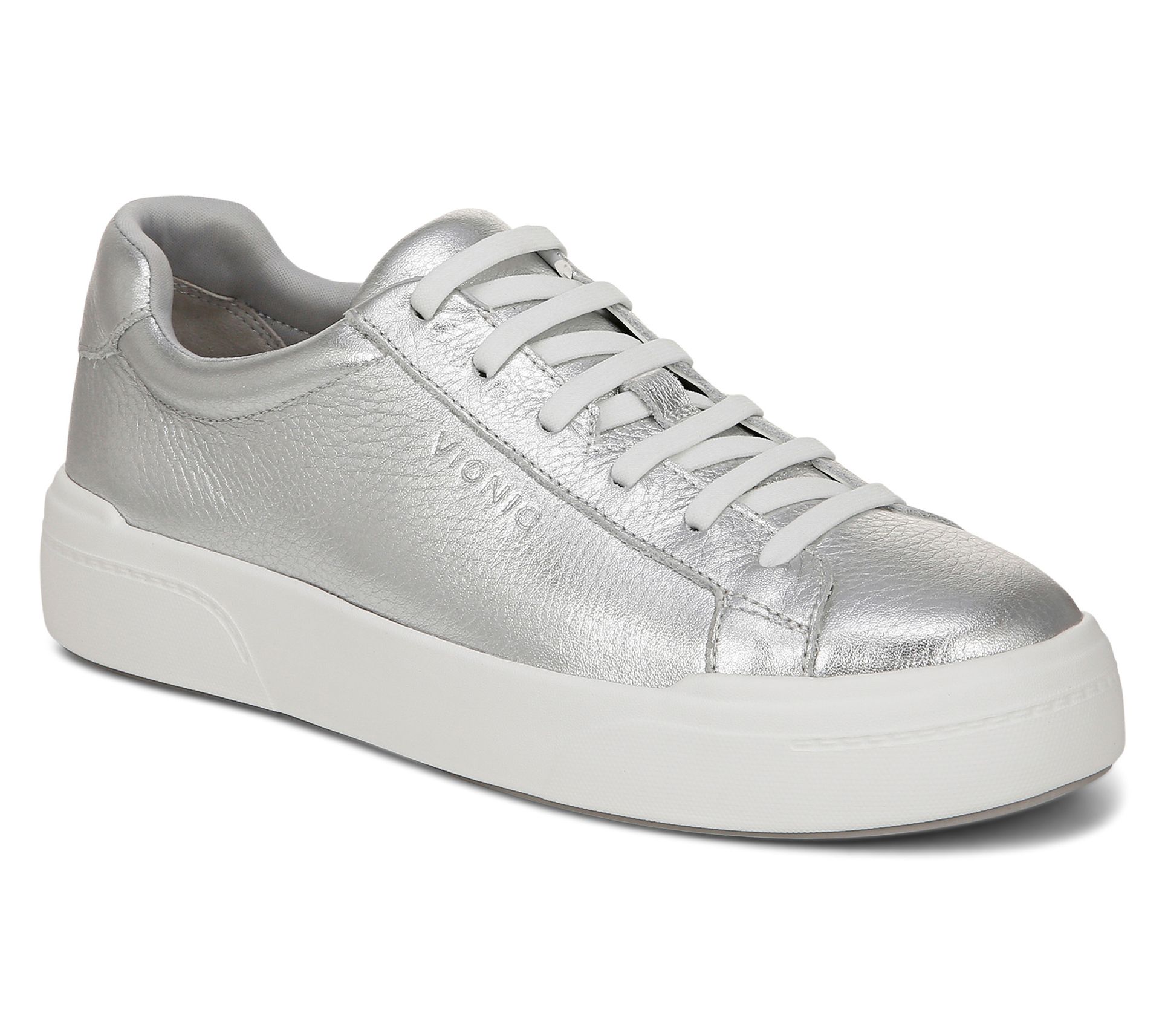 Vionic Leather Casual Sneakers - Colbie