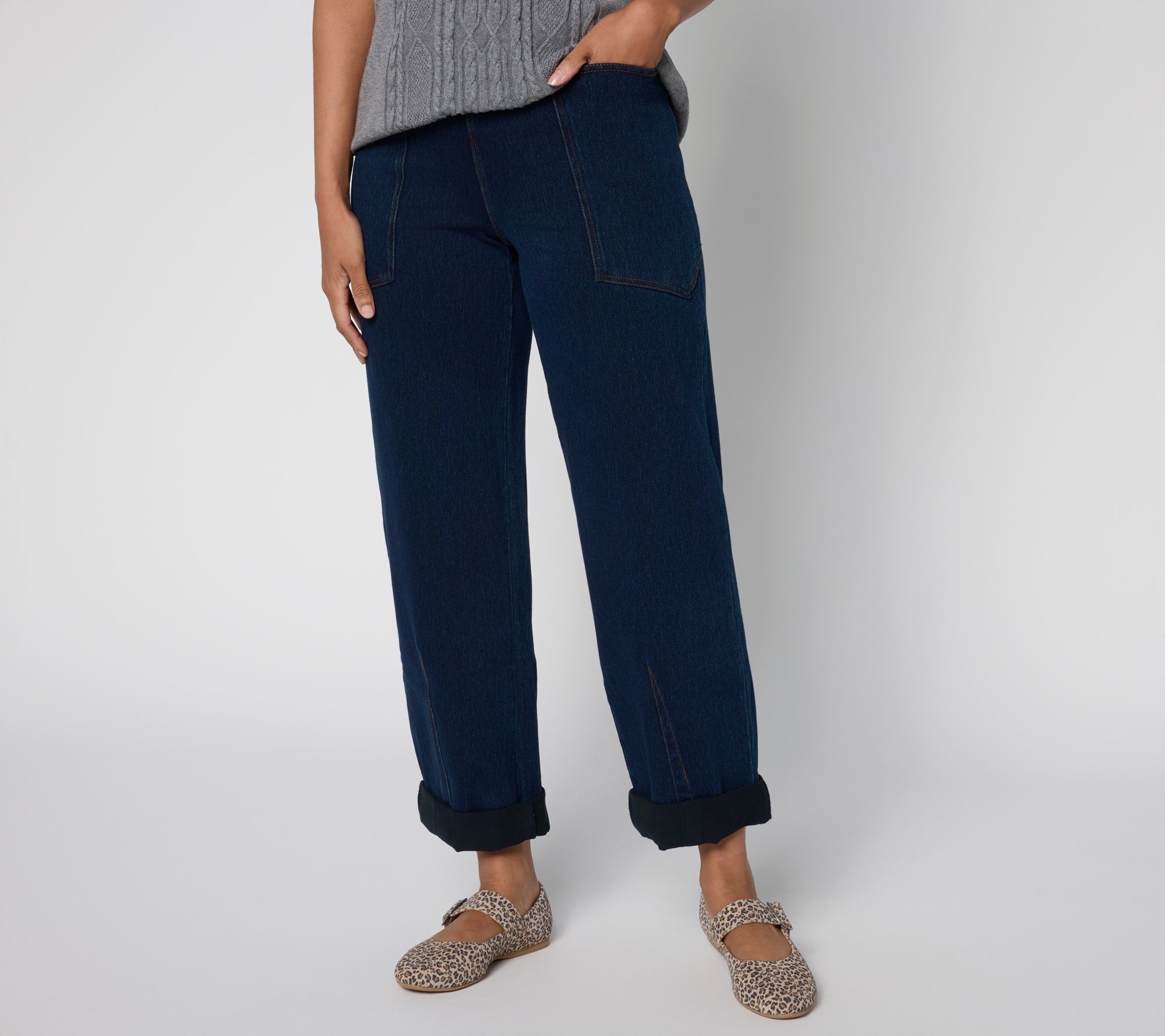 Lysse New York Penelope Curved Cuff Denim