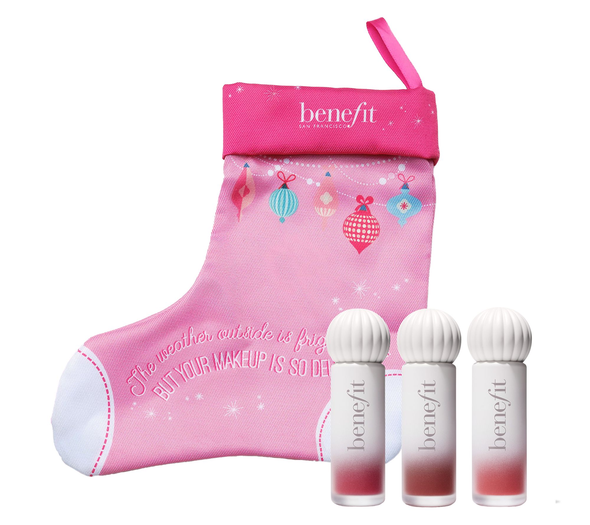 Benefit Cosmetics Plushtint Matte Lip Tint Trio+ Stocking