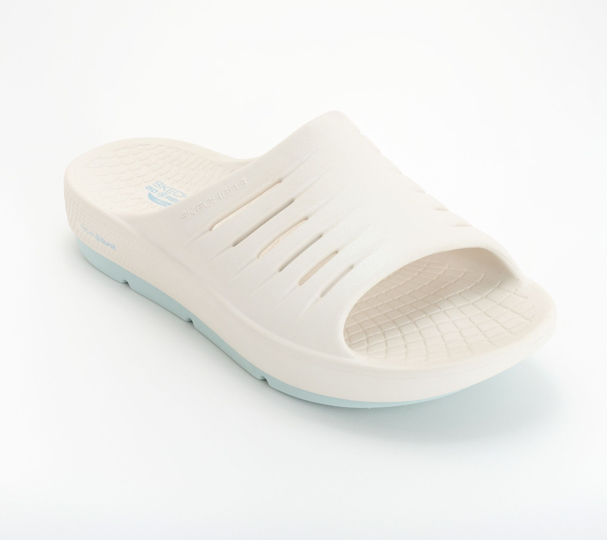 "As Is" Skechers GO RECOVER Arch Fit Recovery Slide Sandals