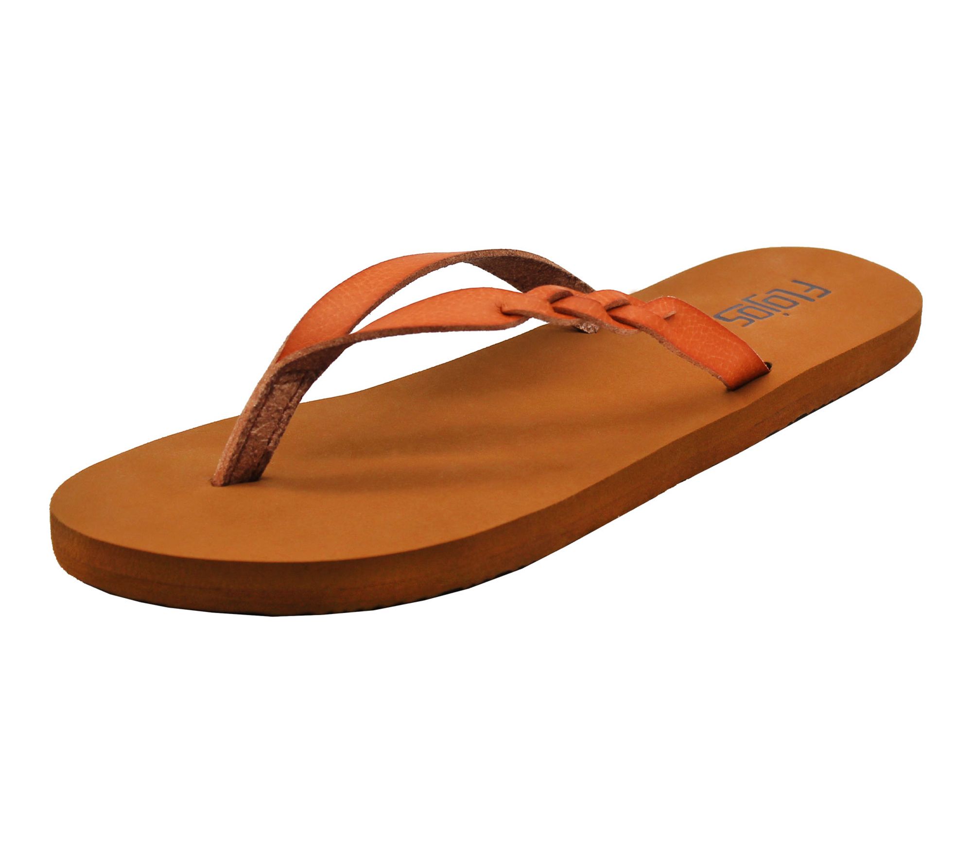 Flojos Interwoven Braided Strap Thong Sandal -Serenity