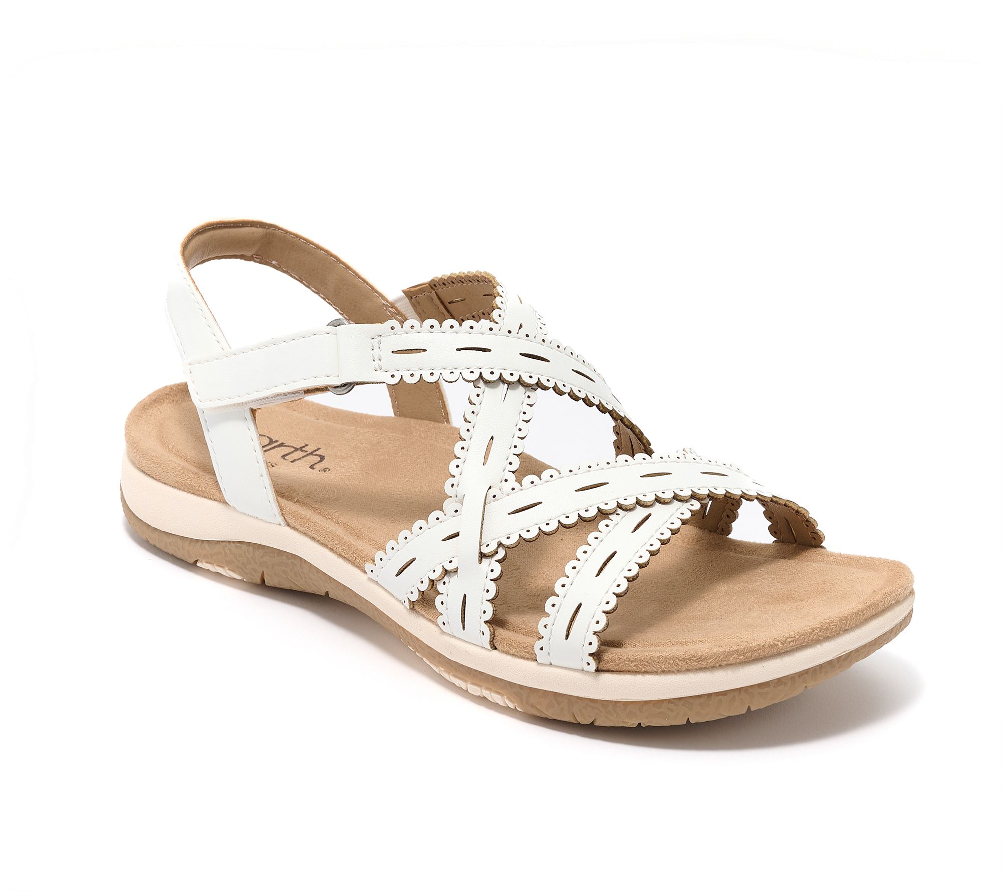 Earth Adjustable Perforated Sandals -Sanetra
