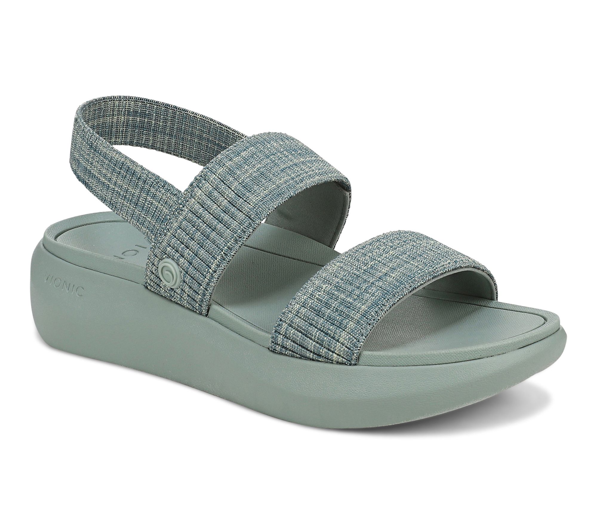 Vionic Beach Stretch Gore Sandals - Sky