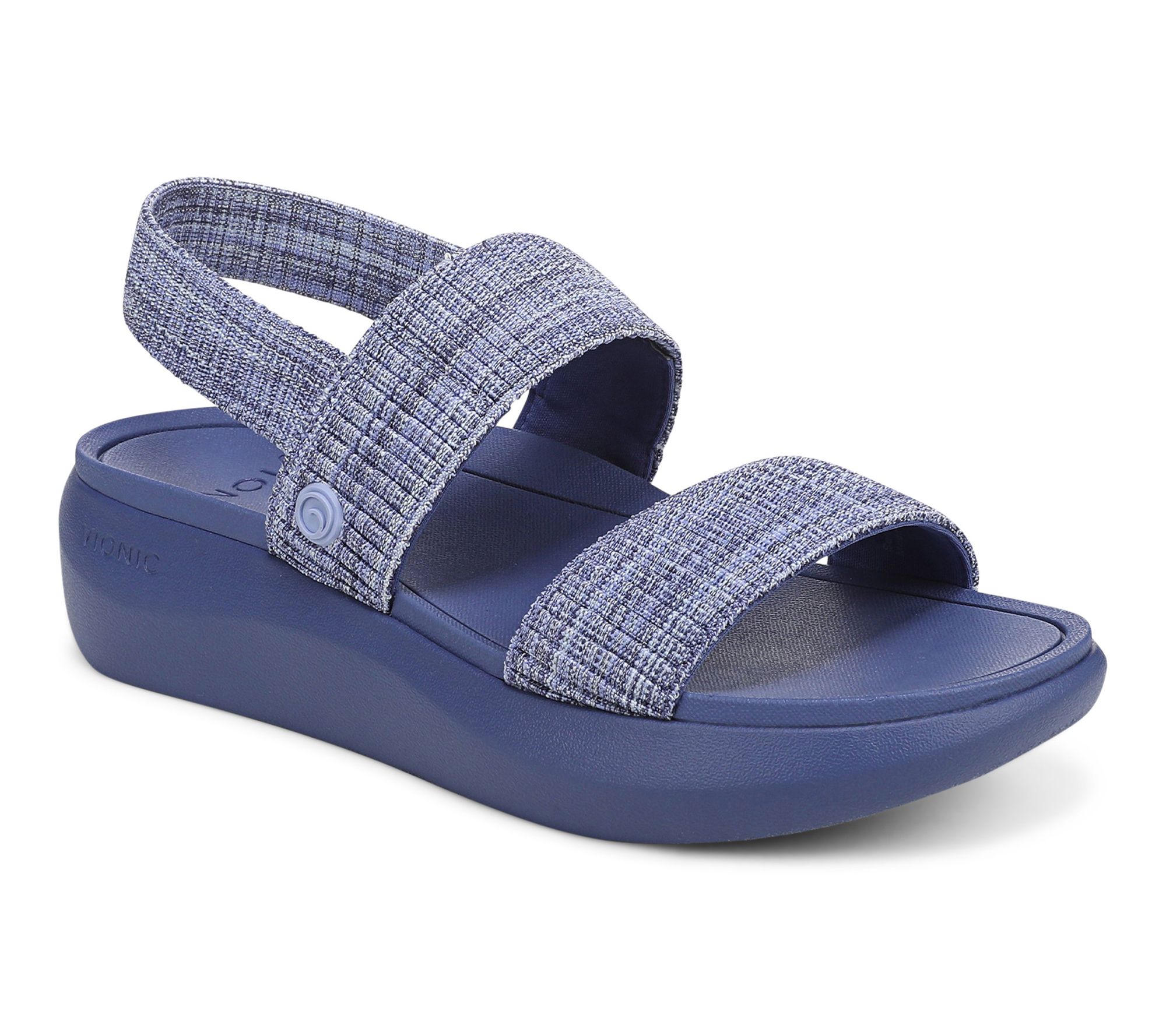 Vionic Beach Stretch Gore Sandals - Sky