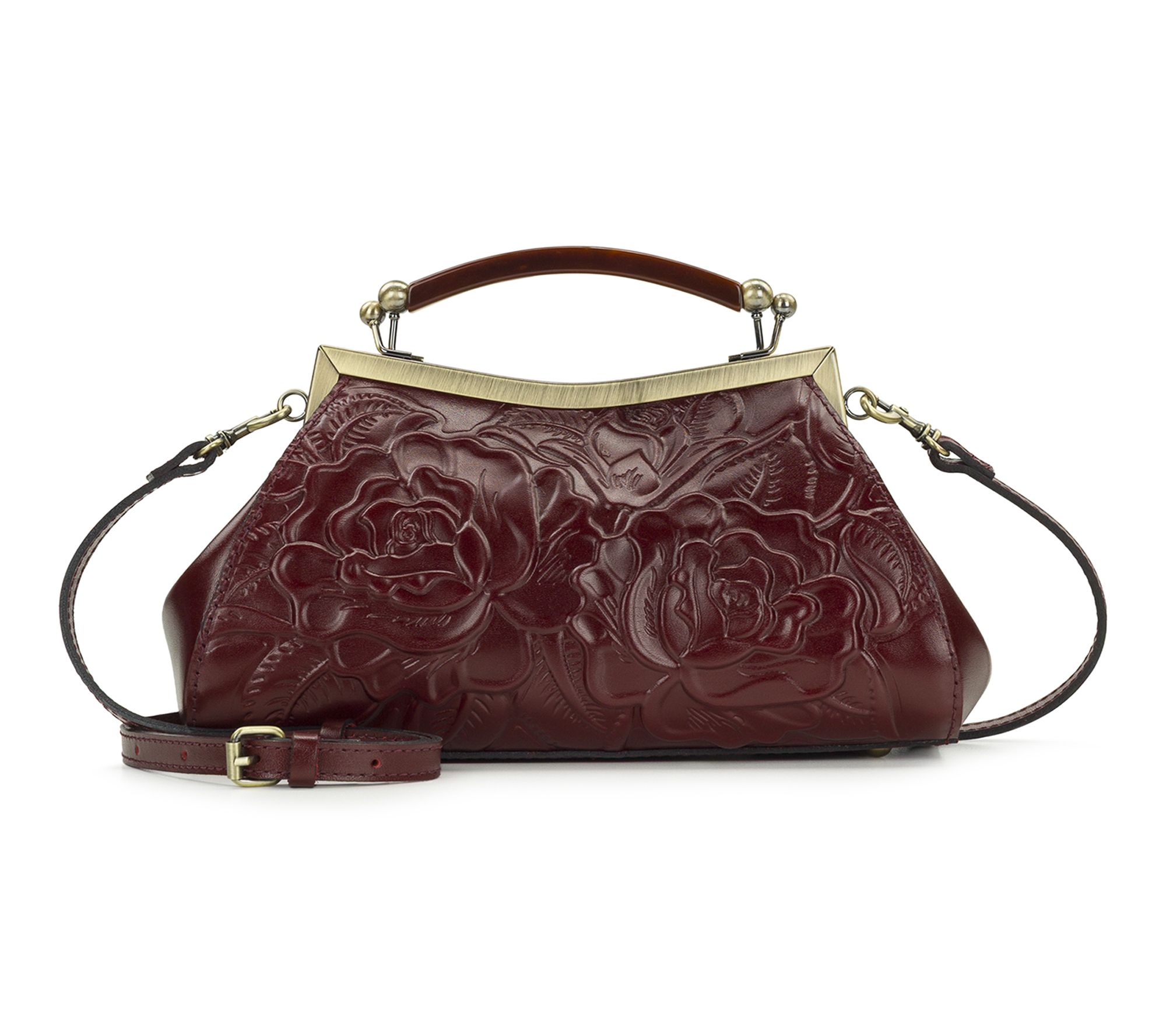 Patricia Nash Kelmscott Frame - Vintage Rose Tooled