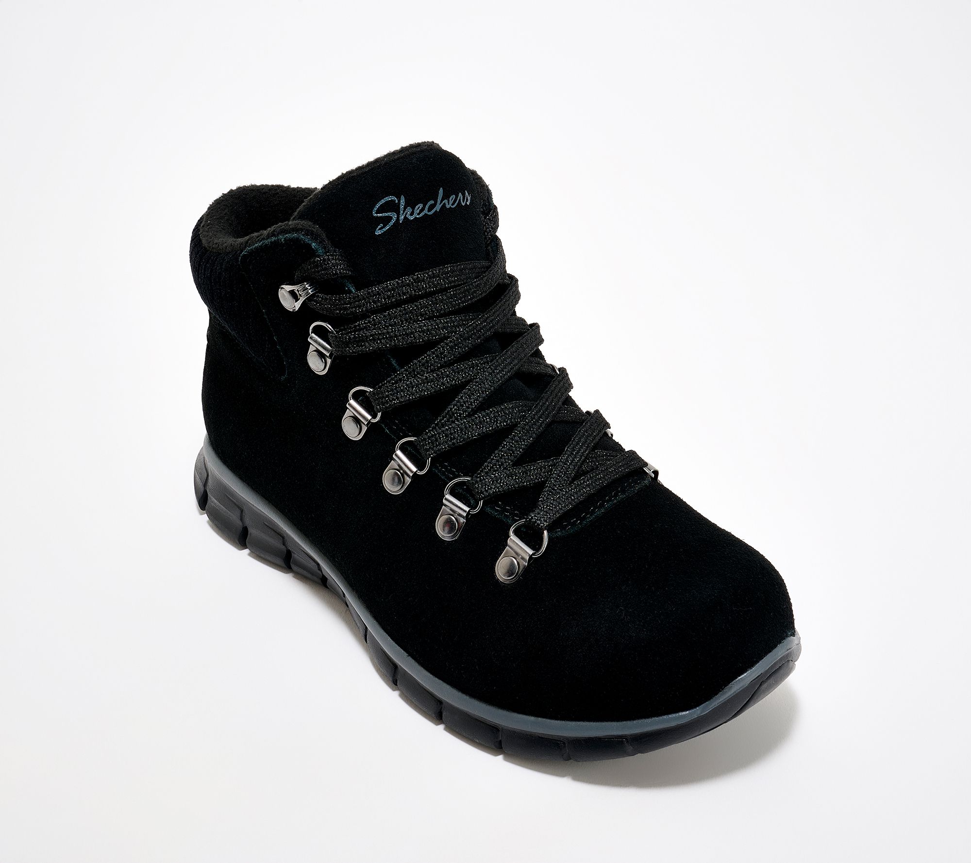 "As Is" Skechers Synergy Water- Repellent Suede Hiker Boots