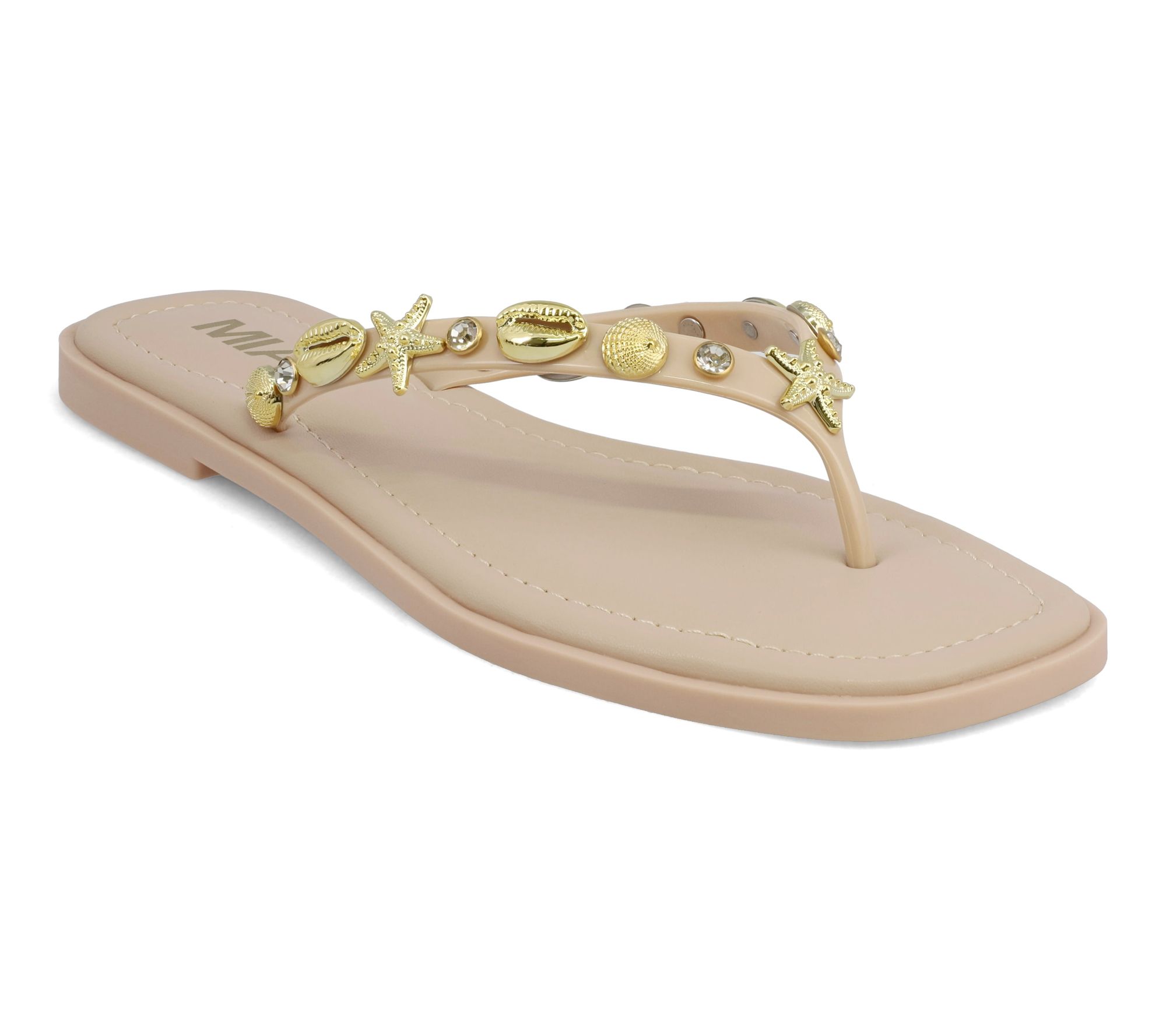 MIA Charm Detail Thong Sandals - Tulah