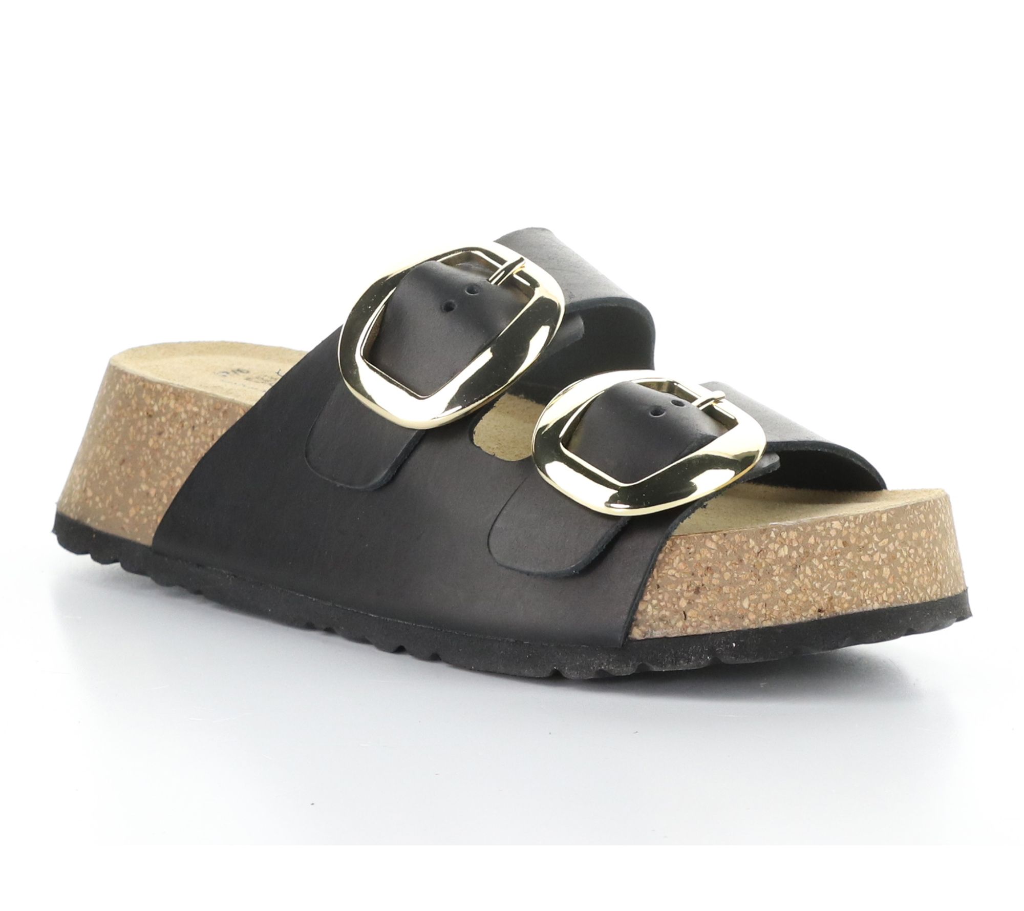 Bos. & Co. Toronto Leather Slip-On  Sandals  -Cessi