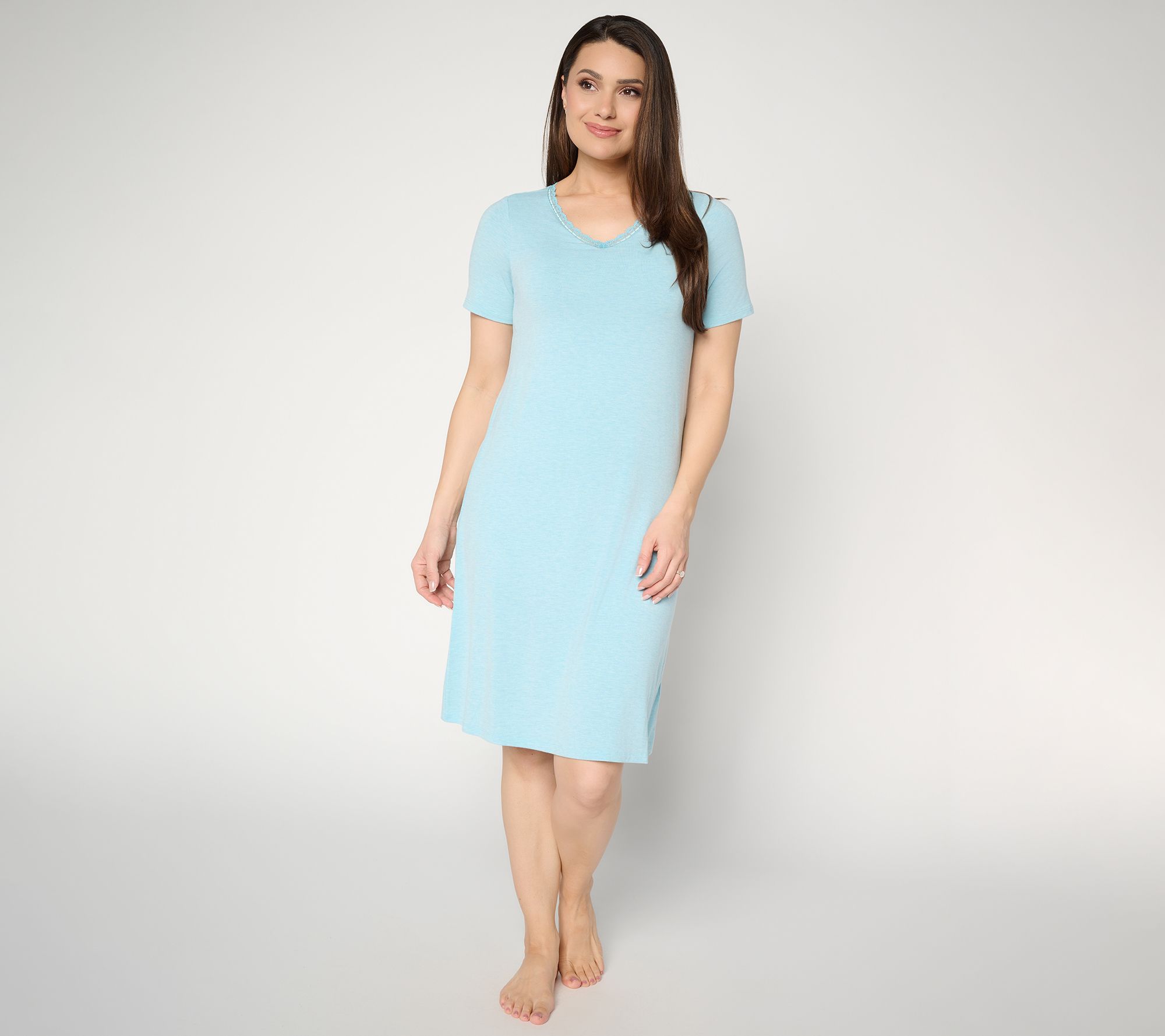 "As Is" Modern Soul x AnyBody Soothing Knit Jersey Dress w/ Support System