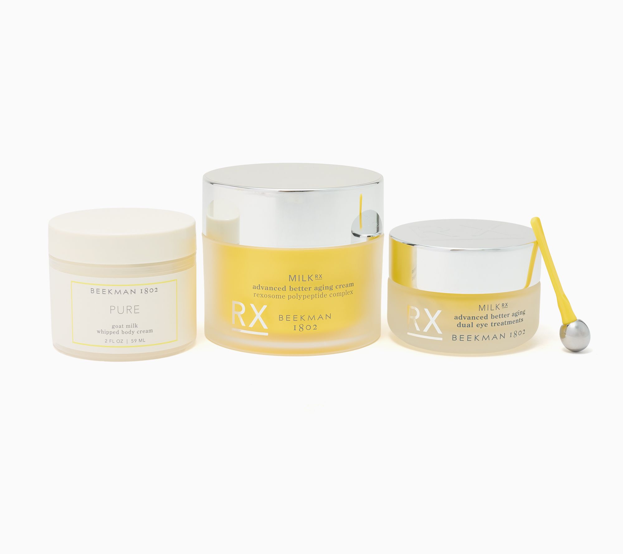 Beekman 1802 Supersize Milk RX Cream + Eye w/ 2oz Whipped Body Cream