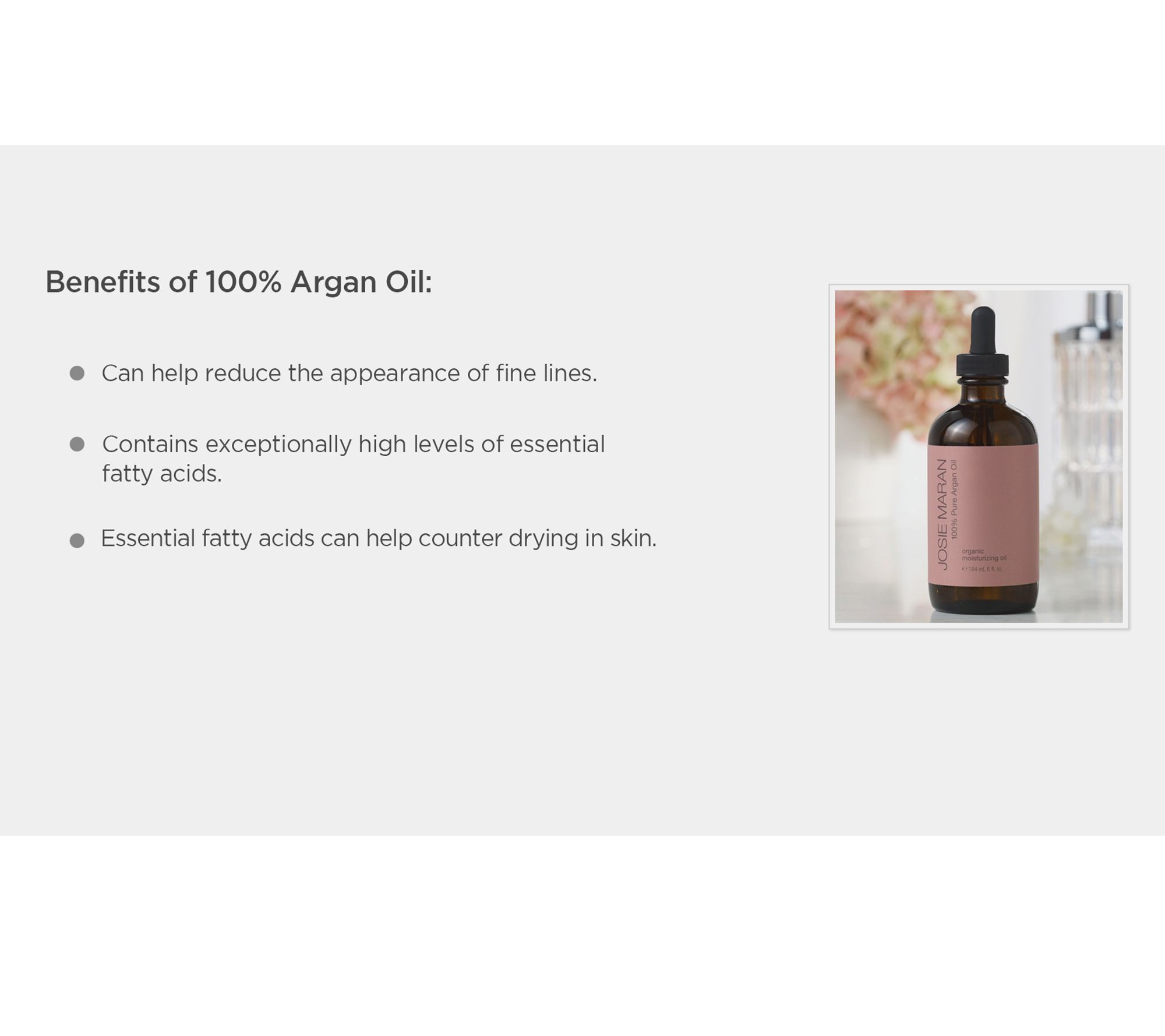 Josie Maran 100 Pure Argan Oil online / 6 FL OZ