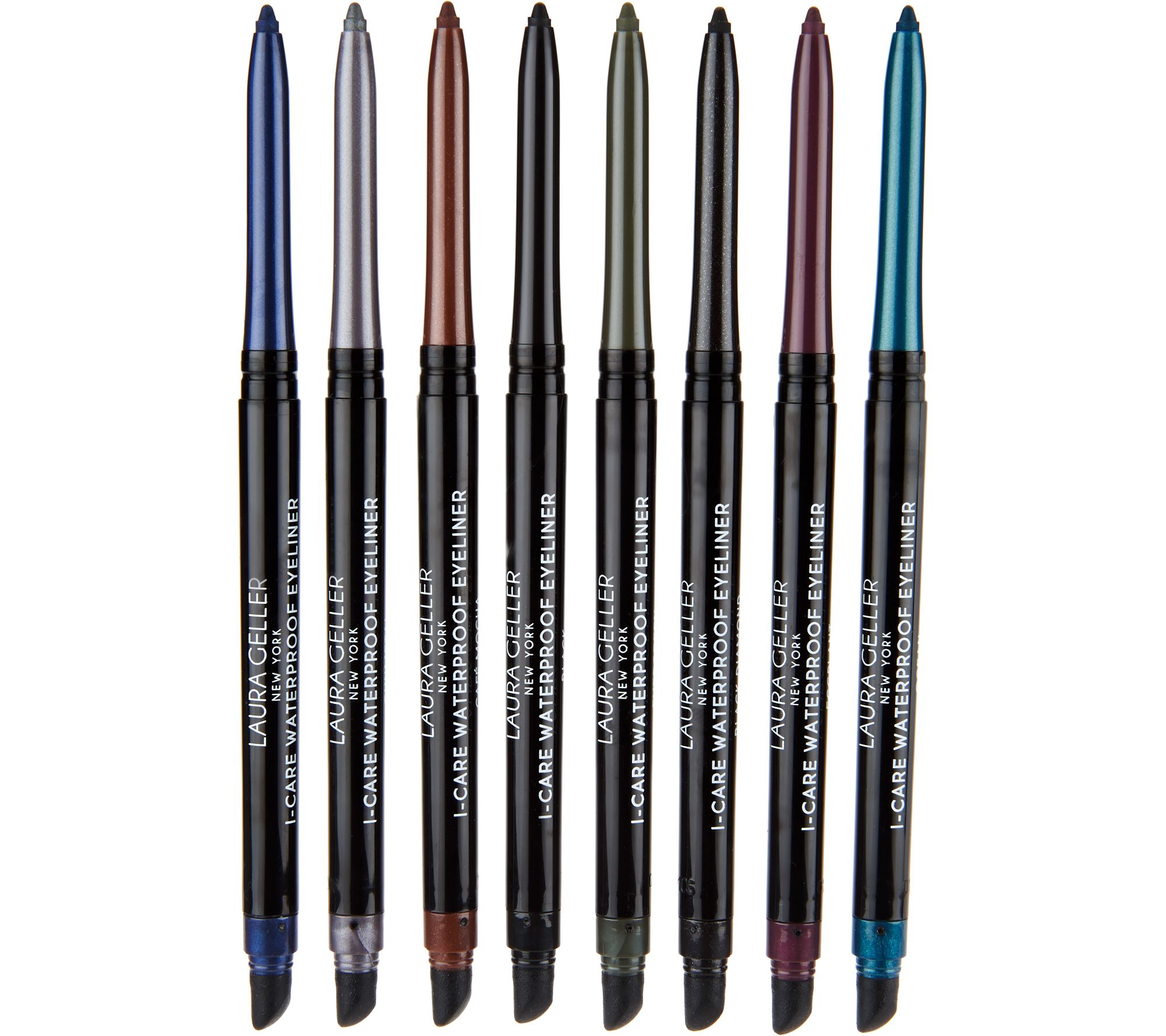 Laura Geller I-Care Waterproof 8-piece Eyeliner Kit - Page 1 — QVC.com