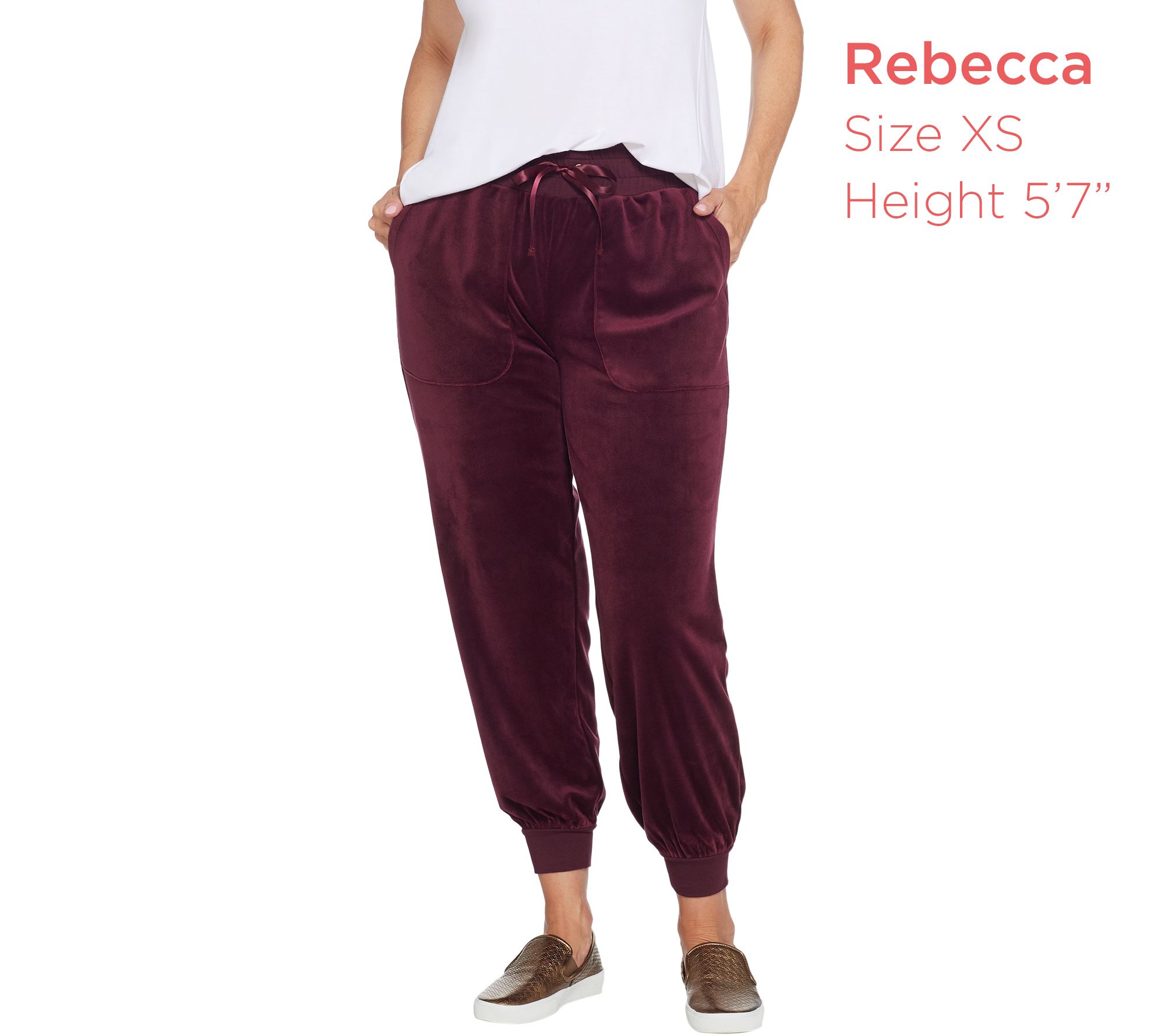 vince velour joggers