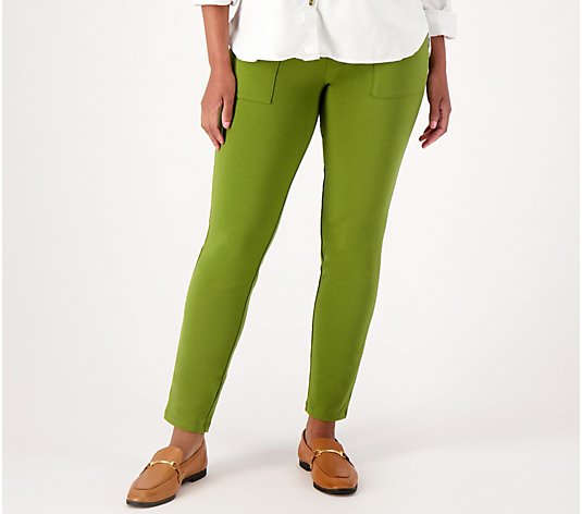 Wicked by Women with Control Petite Ankle Pants with Pockets