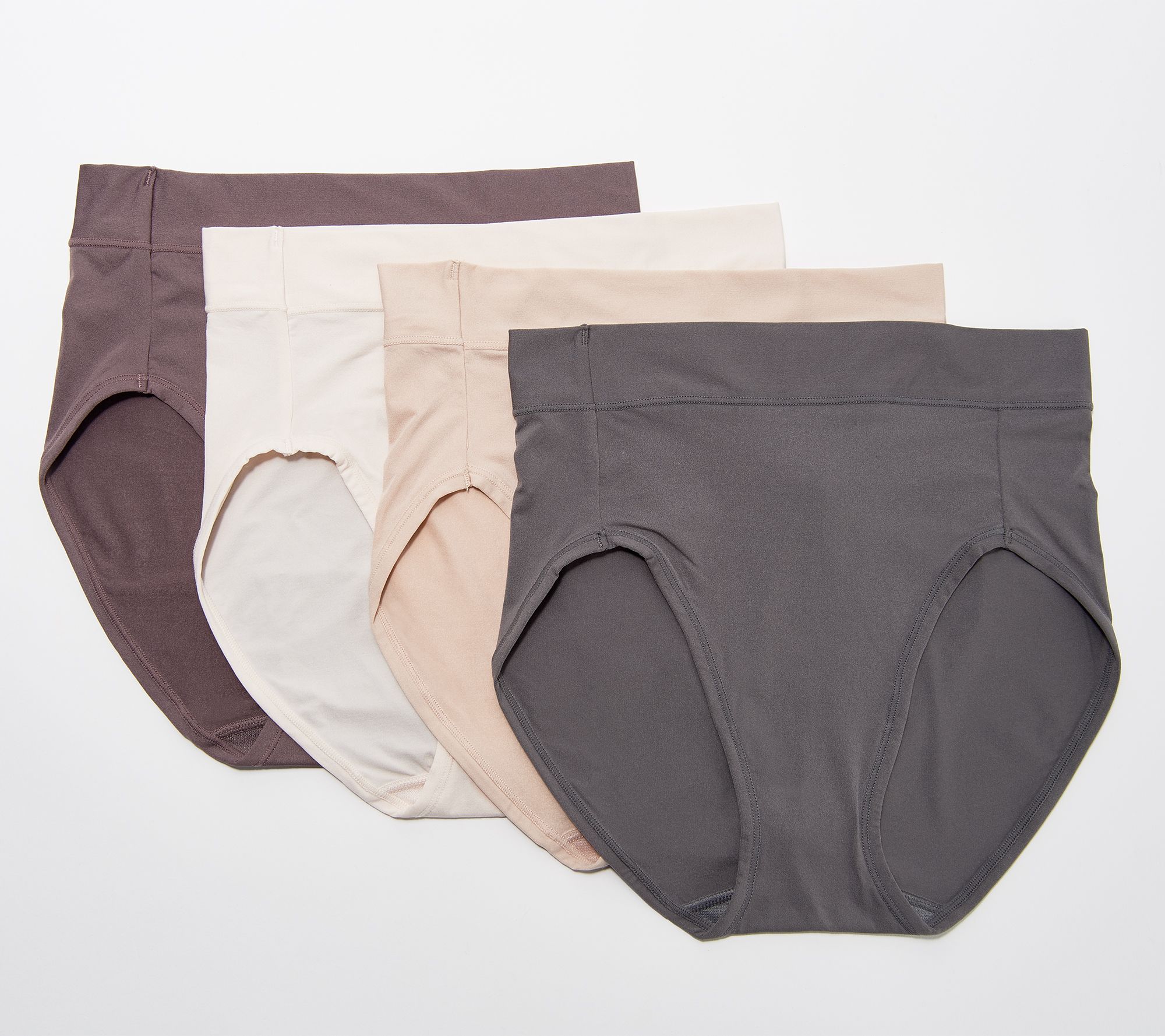Breezies, Intimates & Sleepwear, Breezies Set Of 4 Nylon Microfiber Hicut  Panties