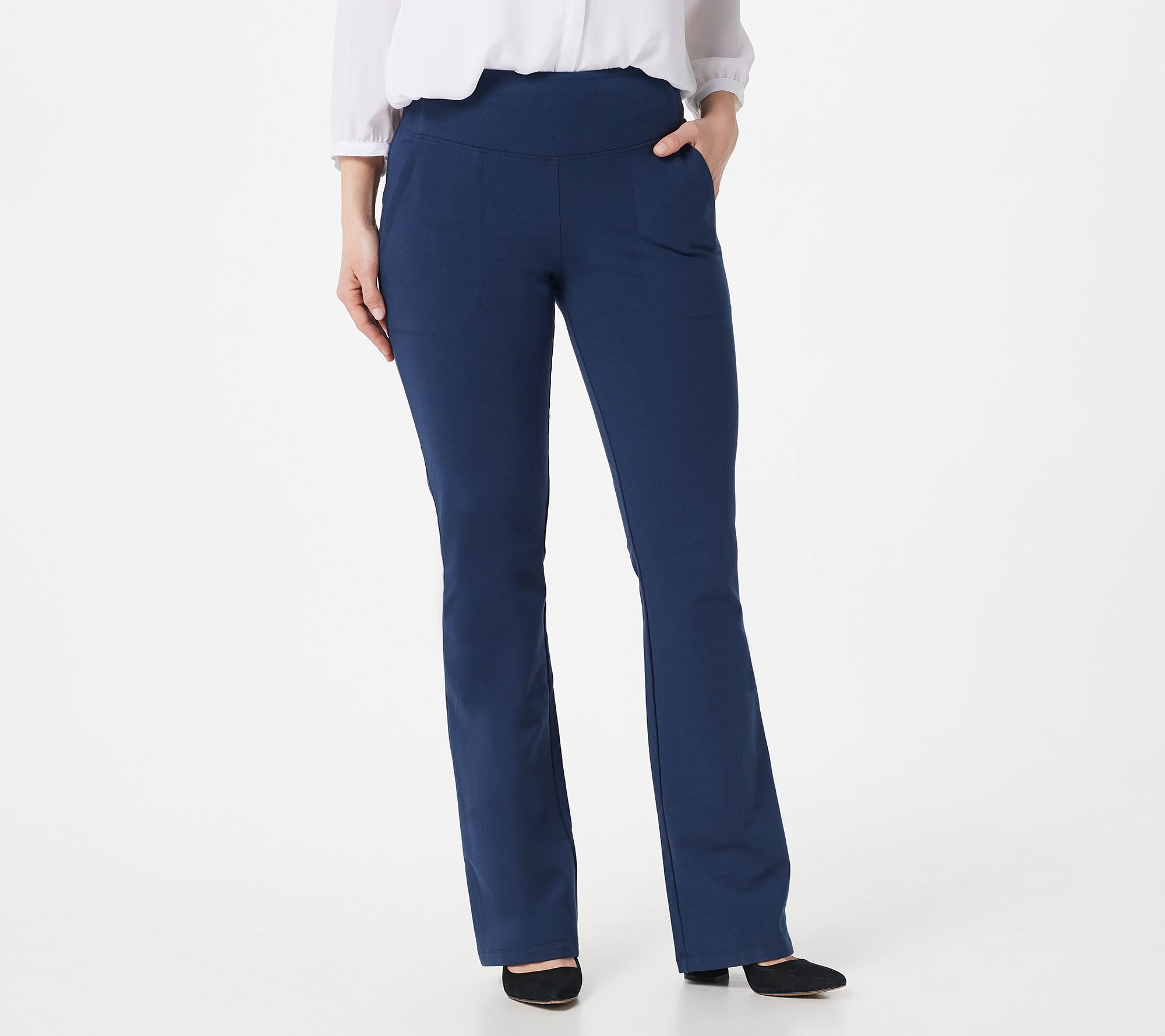 Women with Control Tall La Petite Bell Pants with Nina Waist & Pockets