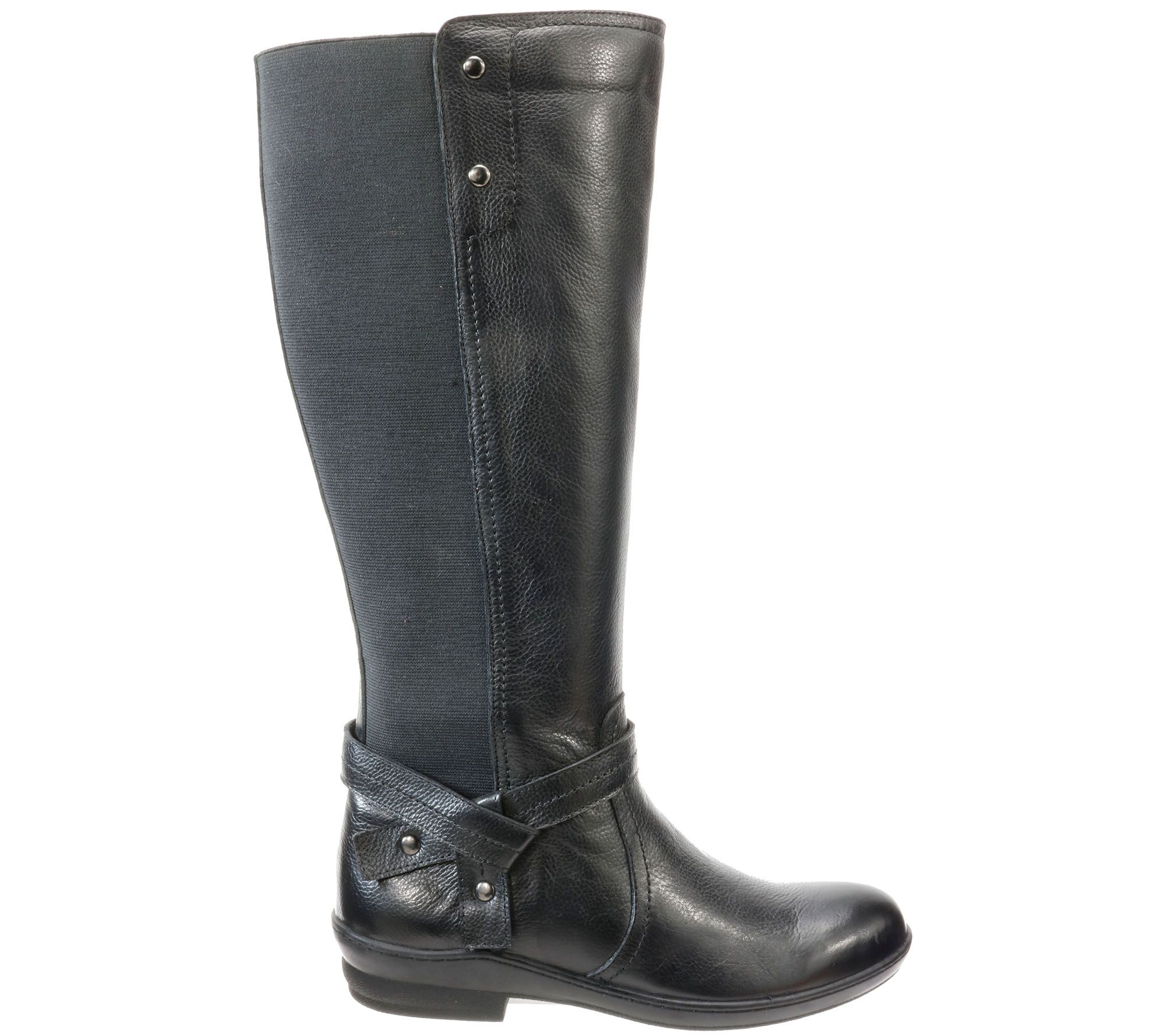 David Tate Wide Calf Boots - Memphis 16 - QVC.com