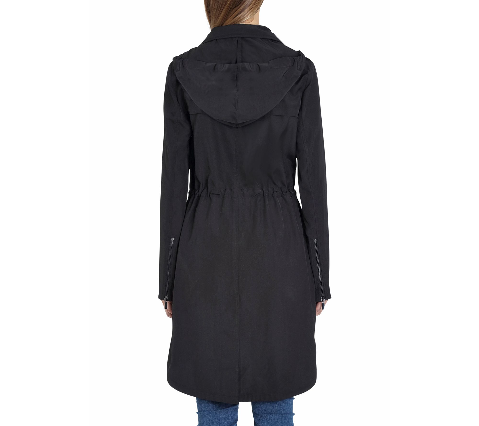 Badgley Mischka Dakota Water-Resistant Anorak Jacket - QVC.com